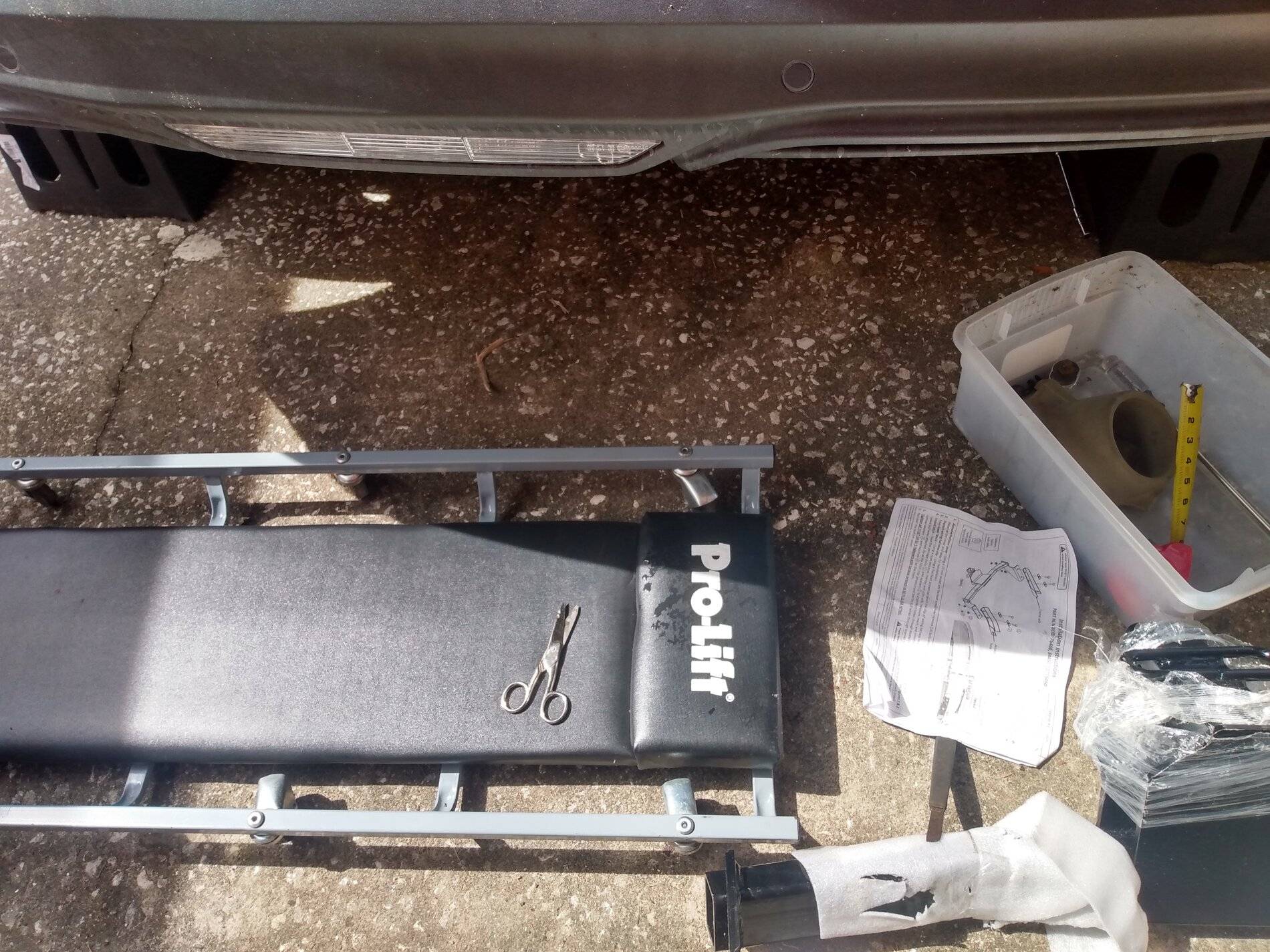 Ford Mustang Mach-E Draw-tite Trailer Hitch Receiver Install IMG_20210711_104123915_HDR