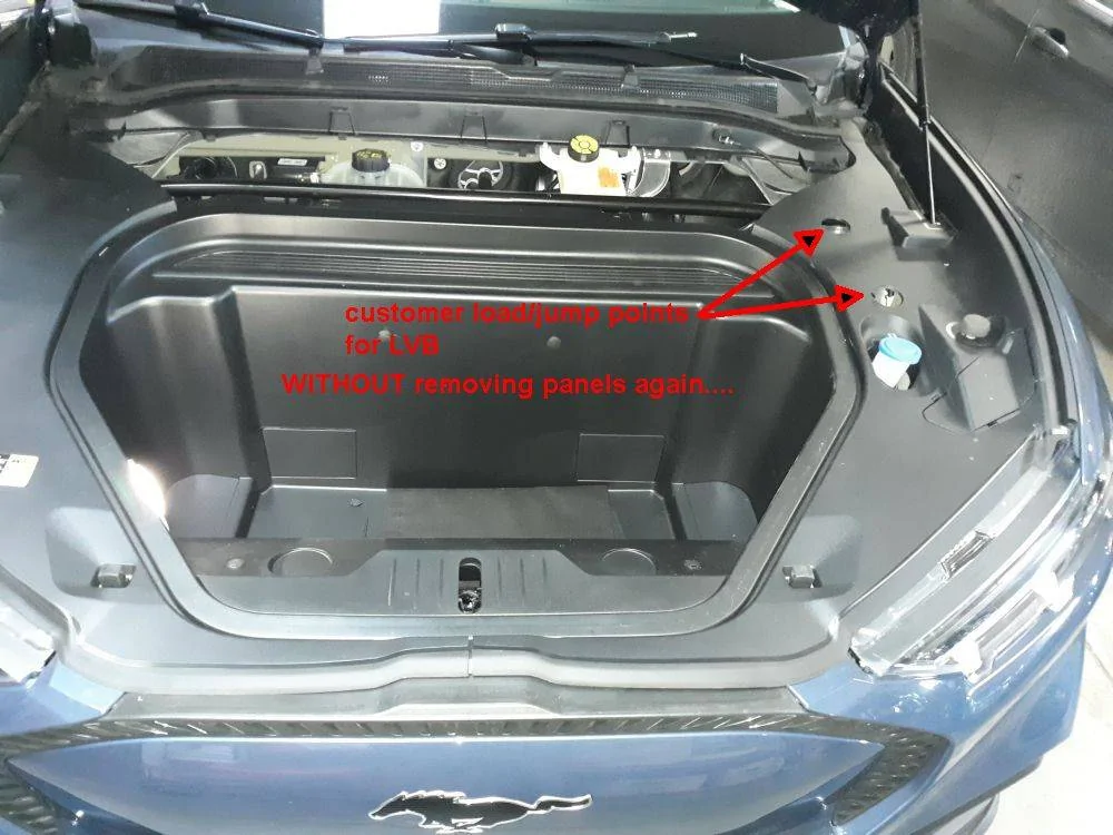 Ford Mustang Mach-E How to acces to the battery 04 complet