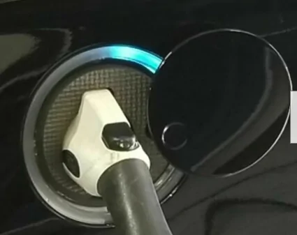 Ford Mustang Mach-E Charge Port Cover Dent Prevention – 3D Printed DIY Solution Fusion charge door