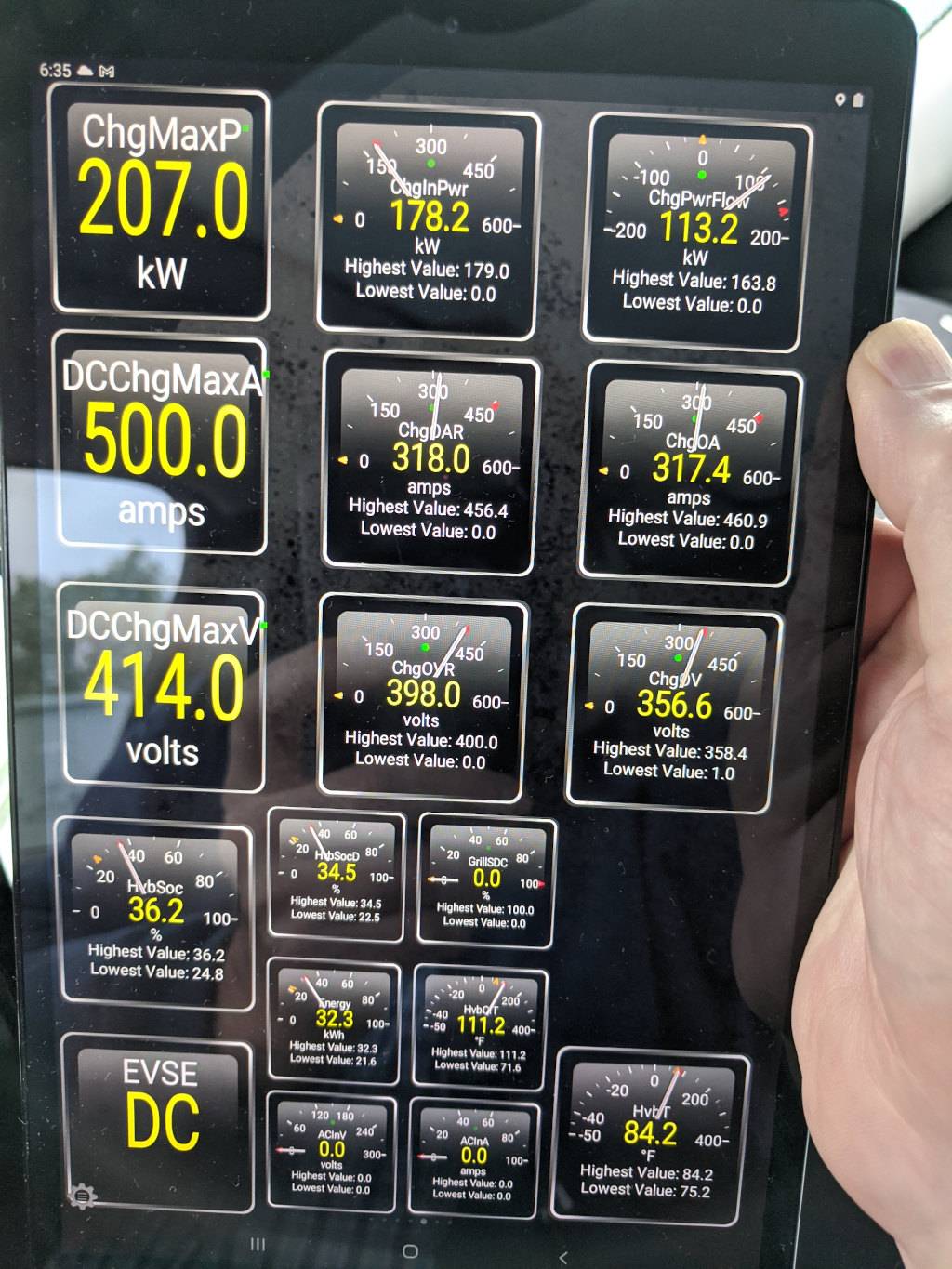 Ford Mustang Mach-E Any OBD-II app that works yet? DCCharge