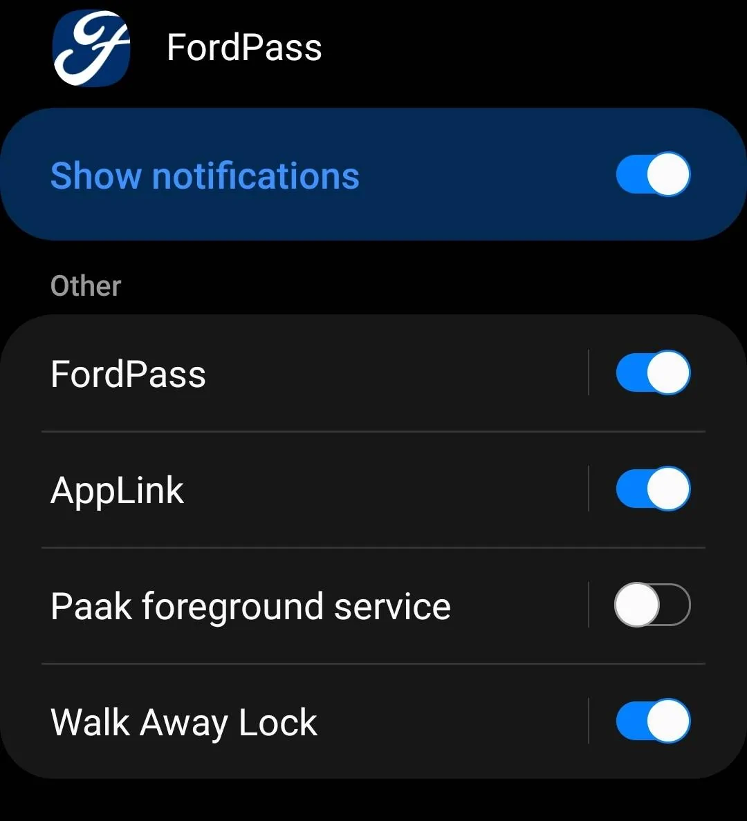 Ford Mustang Mach-E FordPass 3.26 is out Screenshot_20210714-094547_Settings