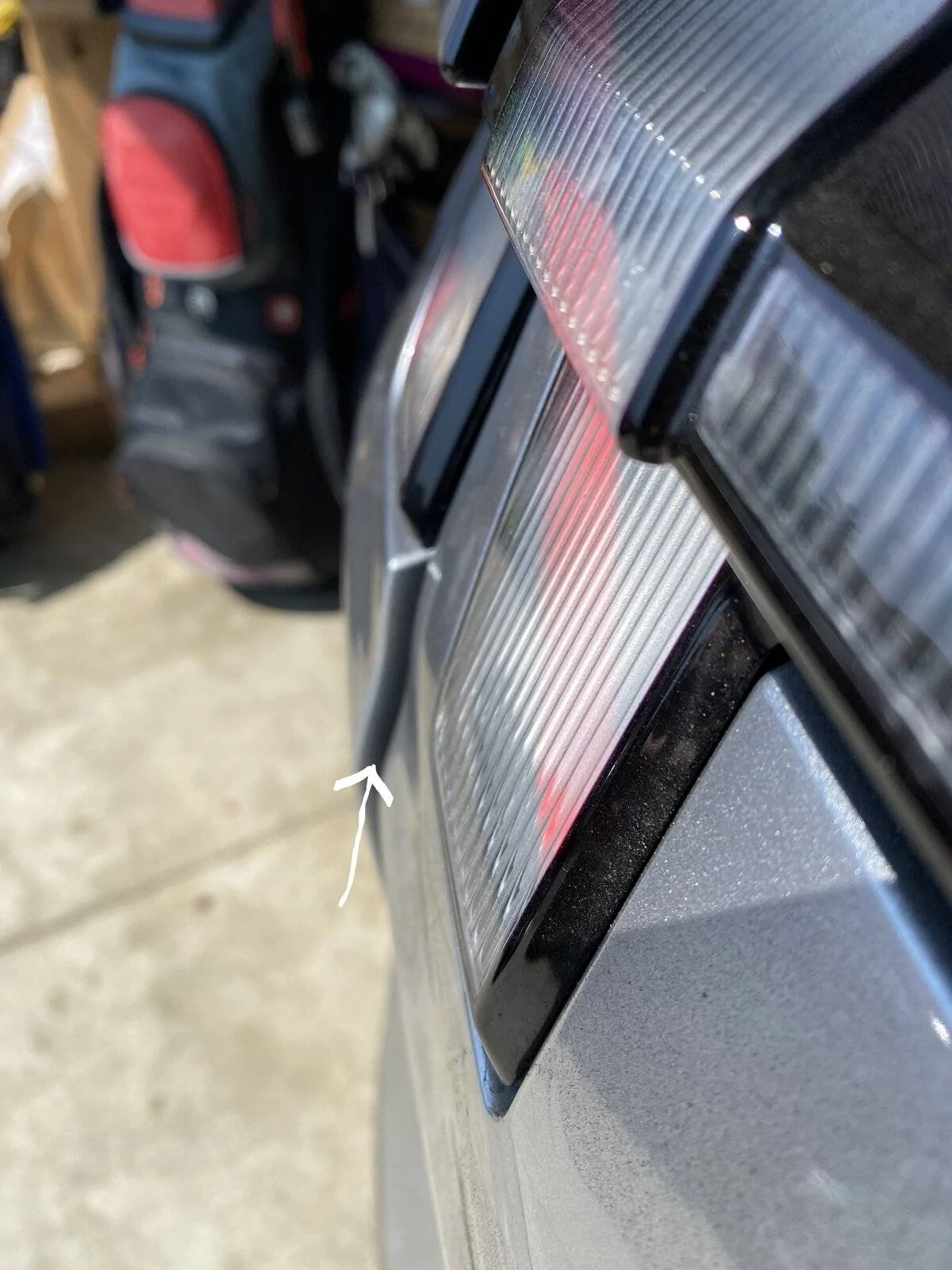 Ford Mustang Mach-E Hatchback out of alignment P2