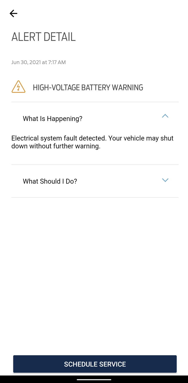 Ford Mustang Mach-E High Voltage Battery Failure (2 modules need to be replaced) Screenshot_20210630-083907