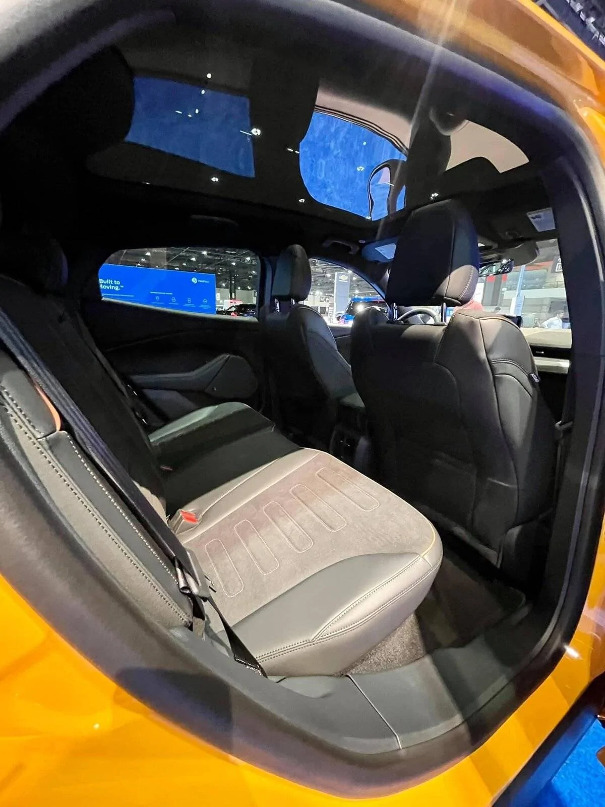 Ford Mustang Mach-E Mach-E GT in Cyber Orange @ Chicago Auto Show 996DB88B-5390-4655-8BEB-DD461523D07A