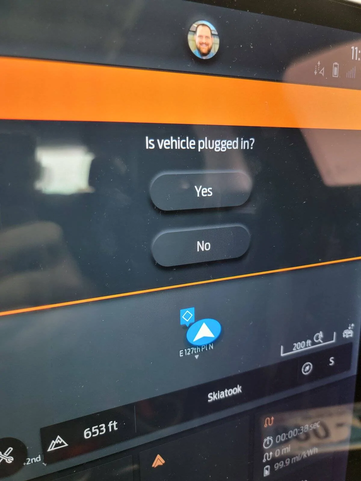 Ford Mustang Mach-E New Warning - Is the Car Plugged In? 20210715_113659