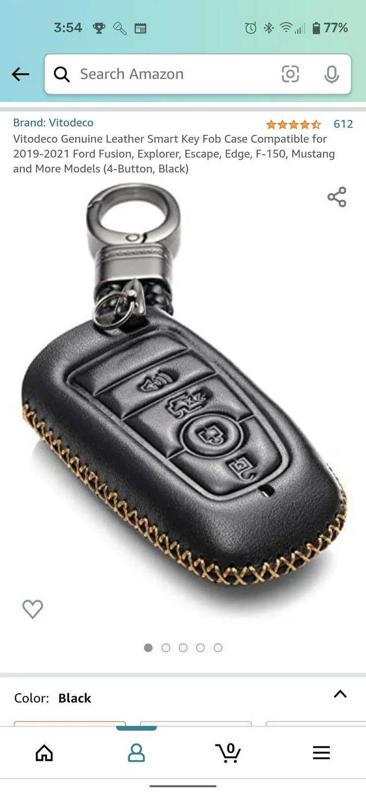 Ford Mustang Mach-E Mach-E key fob cover Screenshot_20210716-155402