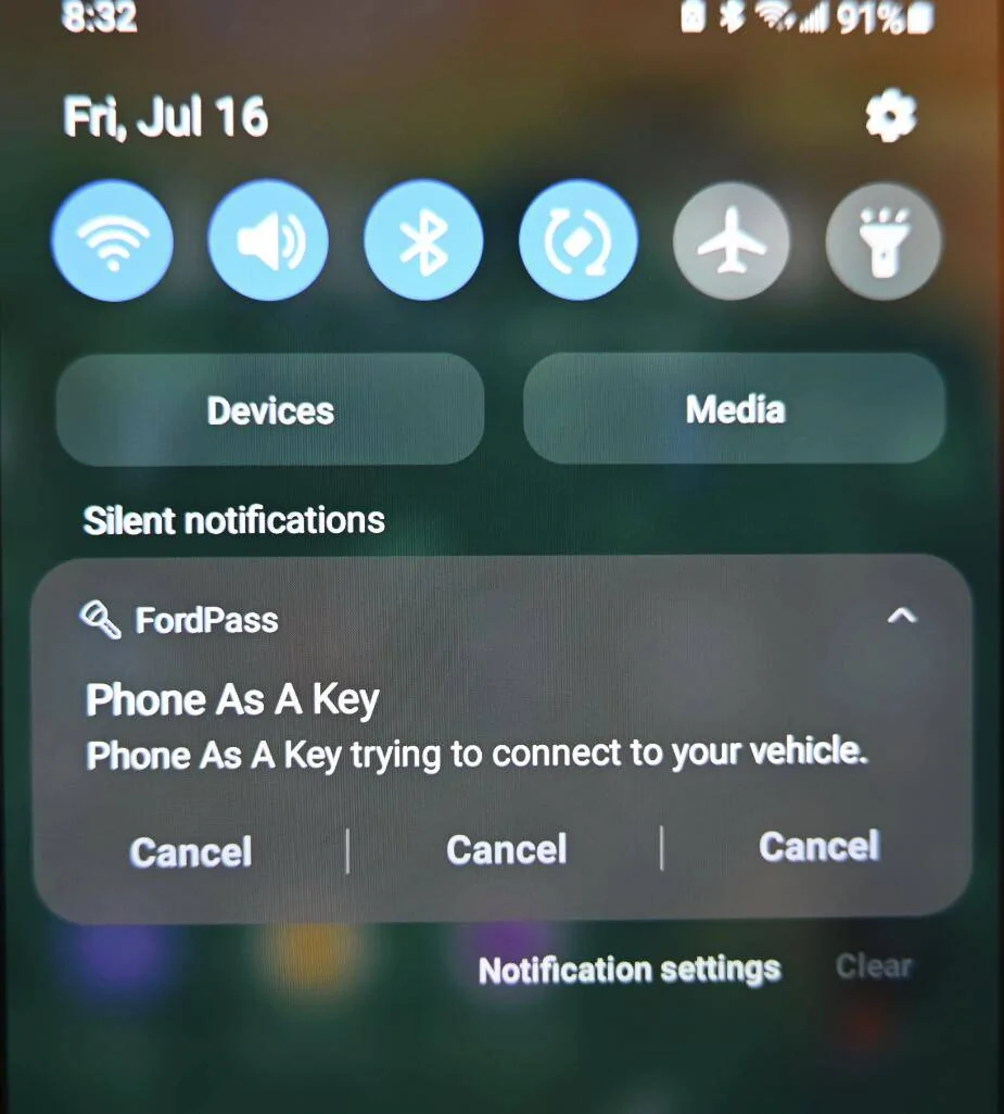 Ford Mustang Mach-E [Update made it home] Stranded. PaaK and password wiped: "All Phone As A Key access and Backup Start Passcodes were removed..." 1626493254056