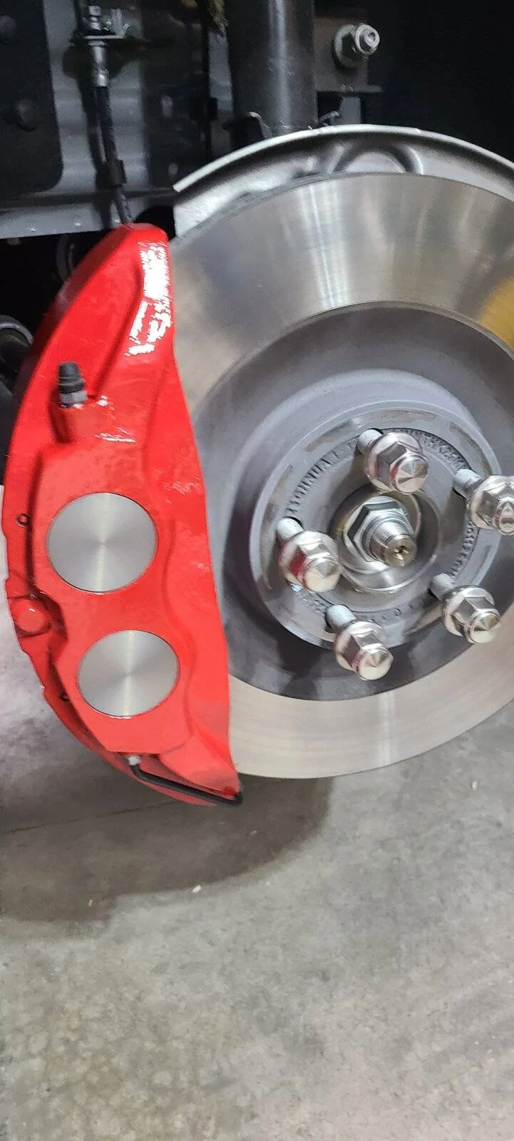Ford Mustang Mach-E DIY Caliper Paint 20210718_092349