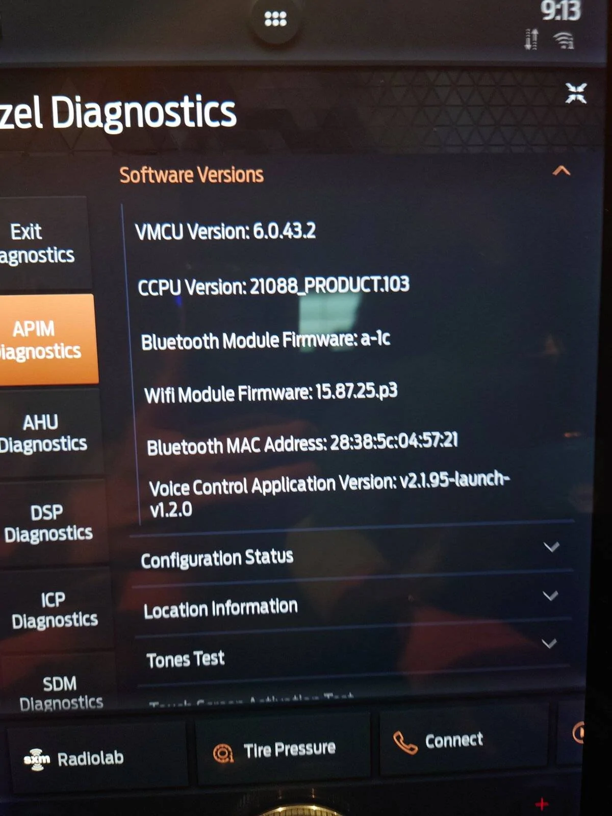 Ford Mustang Mach-E Sync 4A for Mach-E GT shows cosmetic upgrades coming and frunk opening via screen 20210718_091310
