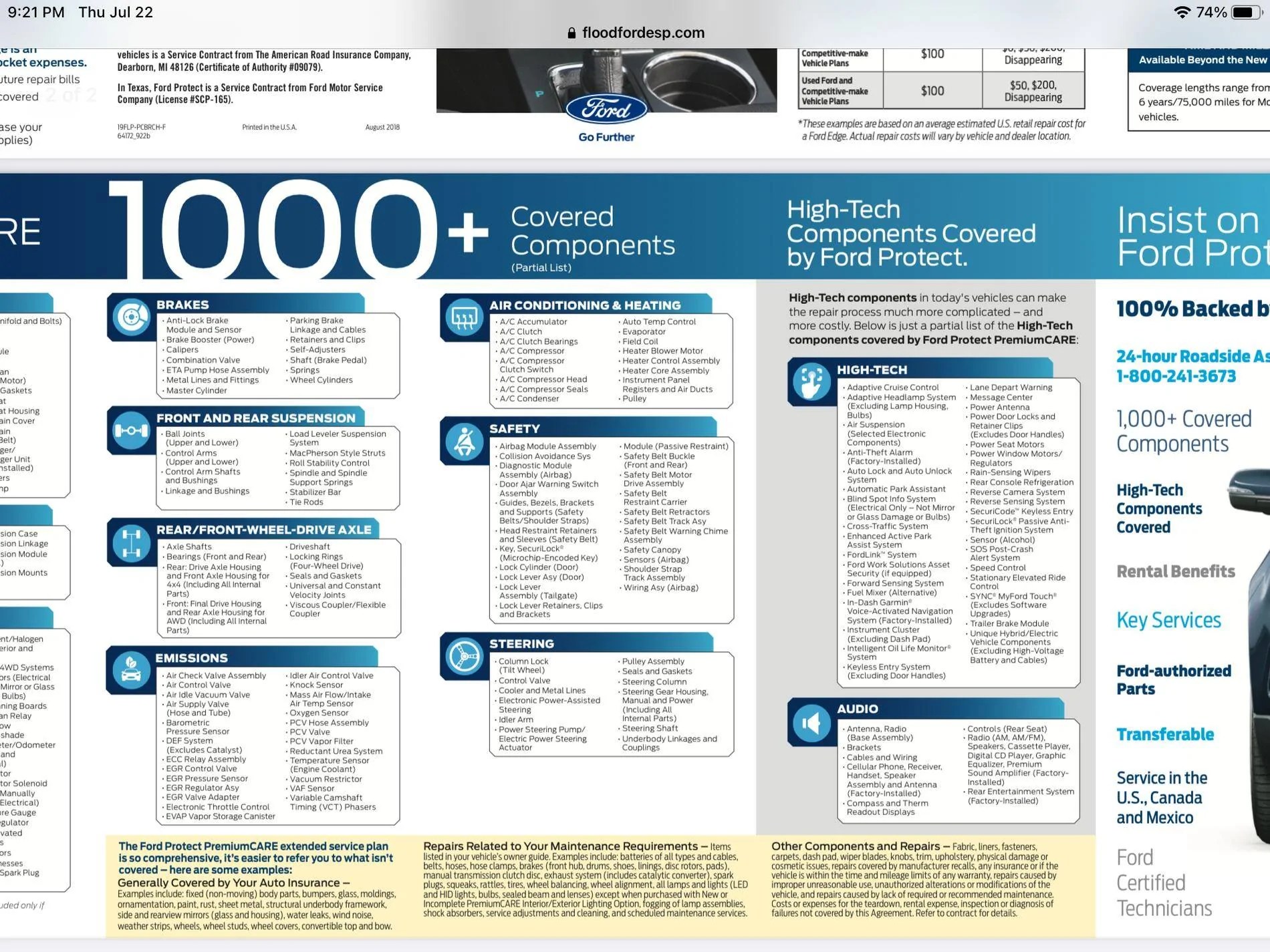 Ford Mustang Mach-E Warranty on the display? 36EA4771-F10B-44E9-8101-F77121DAE032