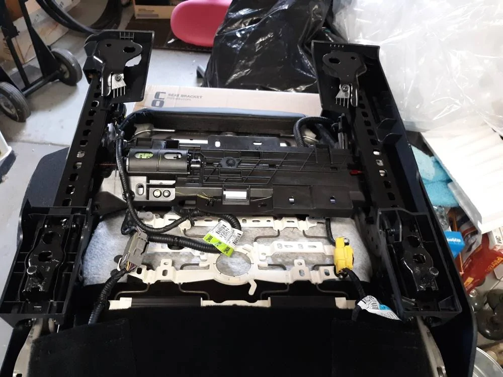 Ford Mustang Mach-E in progress - replacing front seats with aftermarket oem 01 bottom vi