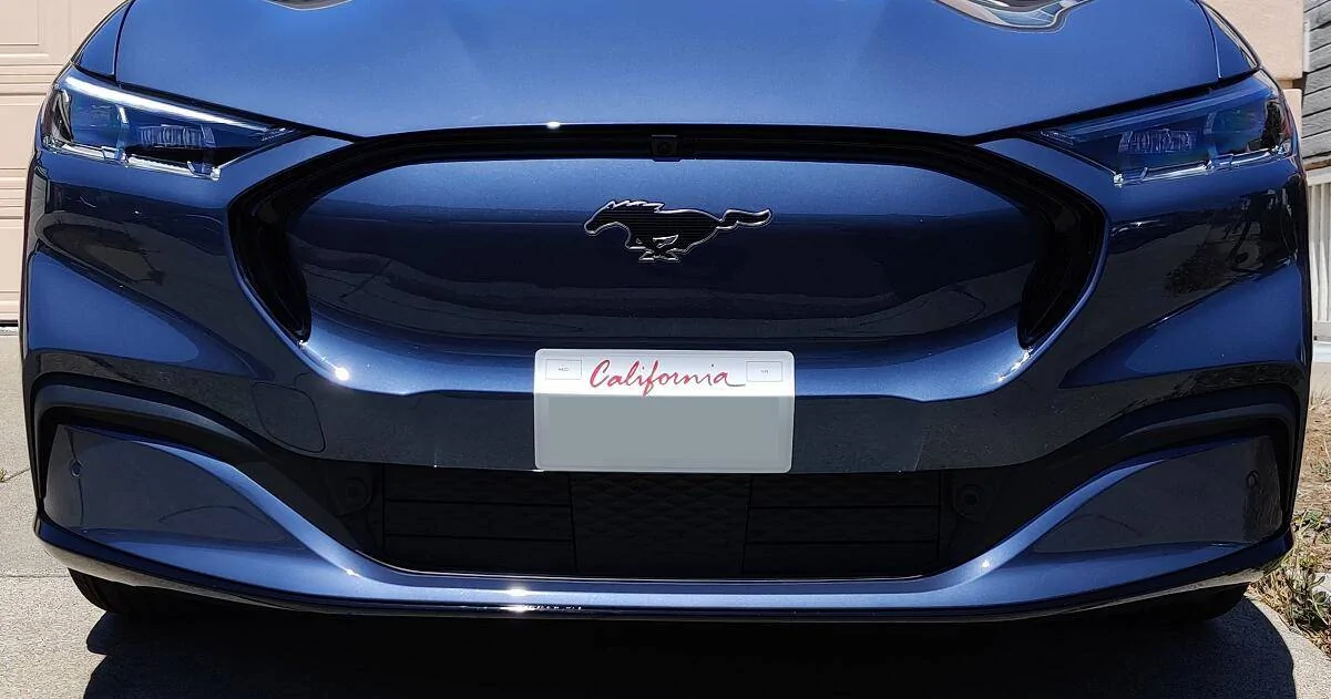 Ford Mustang Mach-E License Plate Wrap - Anyone have experience? 1627162209357