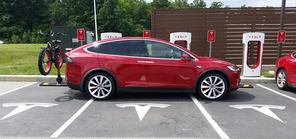 Ford Mustang Mach-E Tesla to open charging network model-x-supercharger-e1465213021232
