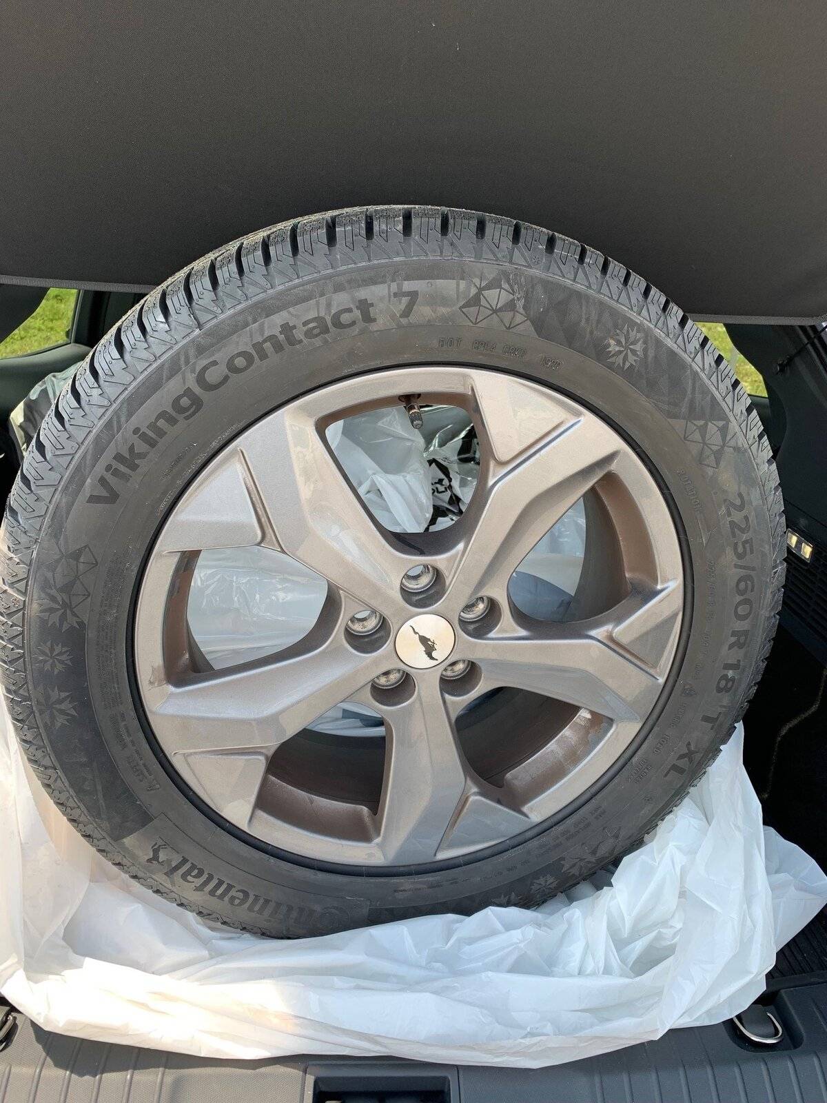 Ford Mustang Mach-E Finally new wheels and snows!!!! 8