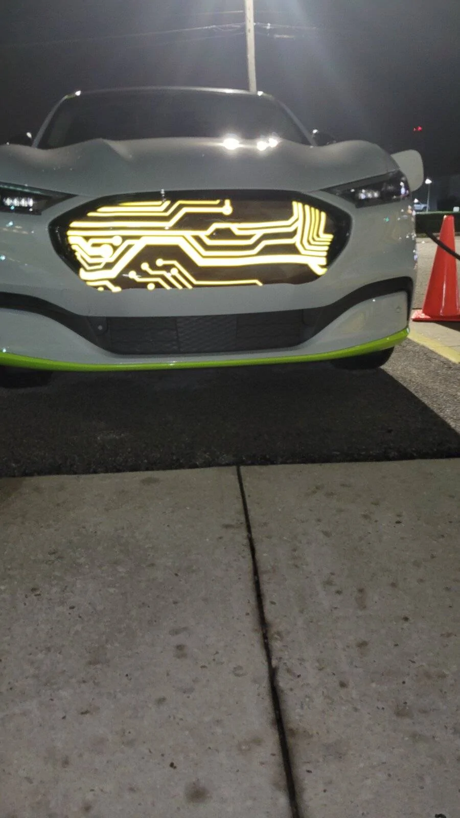 Ford Mustang Mach-E Electric statement made with vinyl 20210729_215108