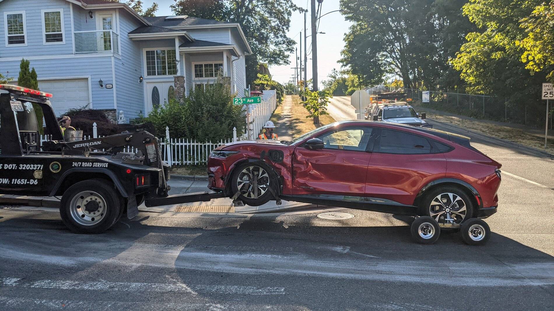 Ford Mustang Mach-E PNW Body Shops? T-boned last night! PXL_20210730_010408797.MP