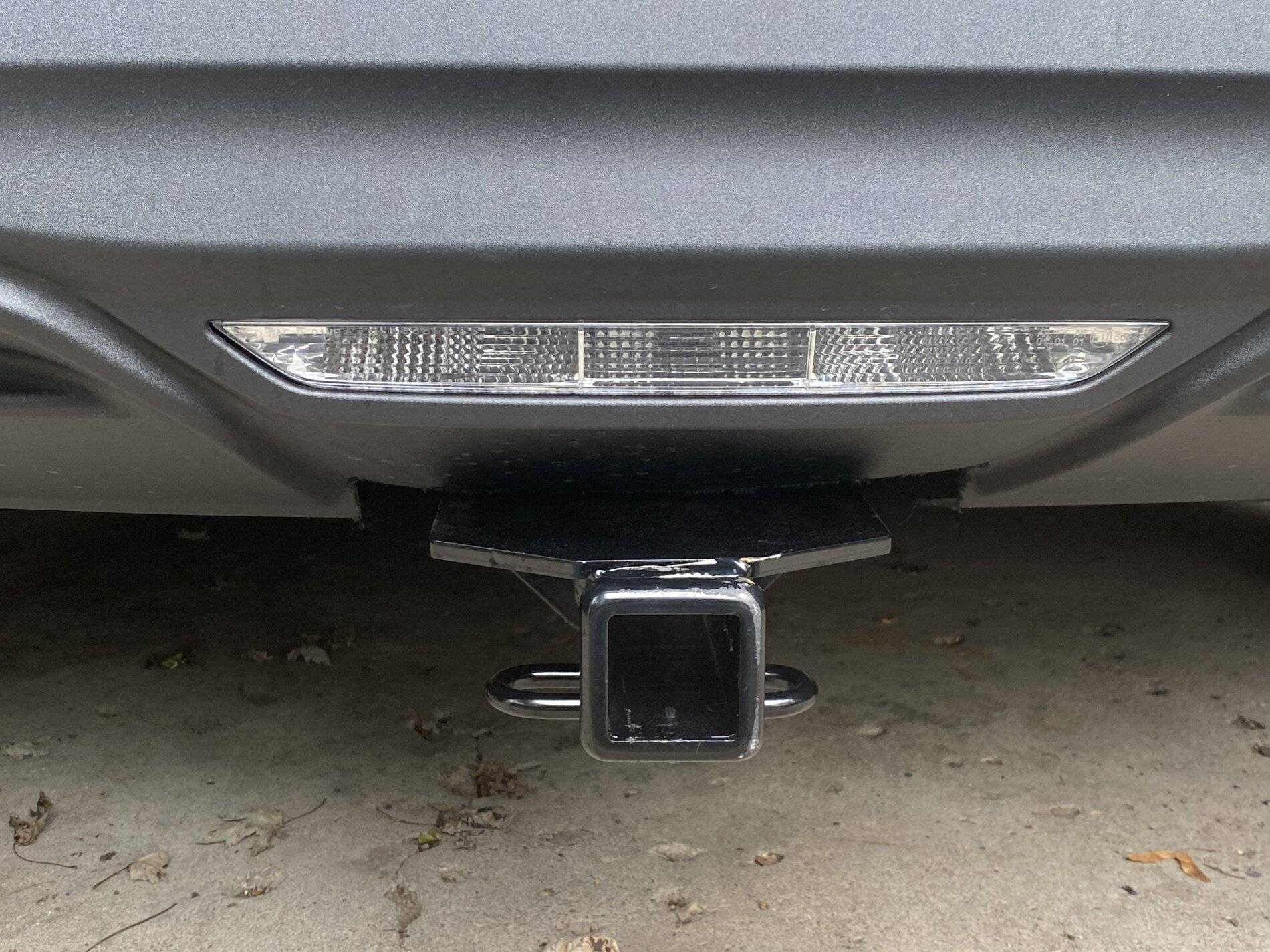 Ford Mustang Mach-E Trailer hitch installed E12F1576-53F1-4721-B1E1-E55F16369614