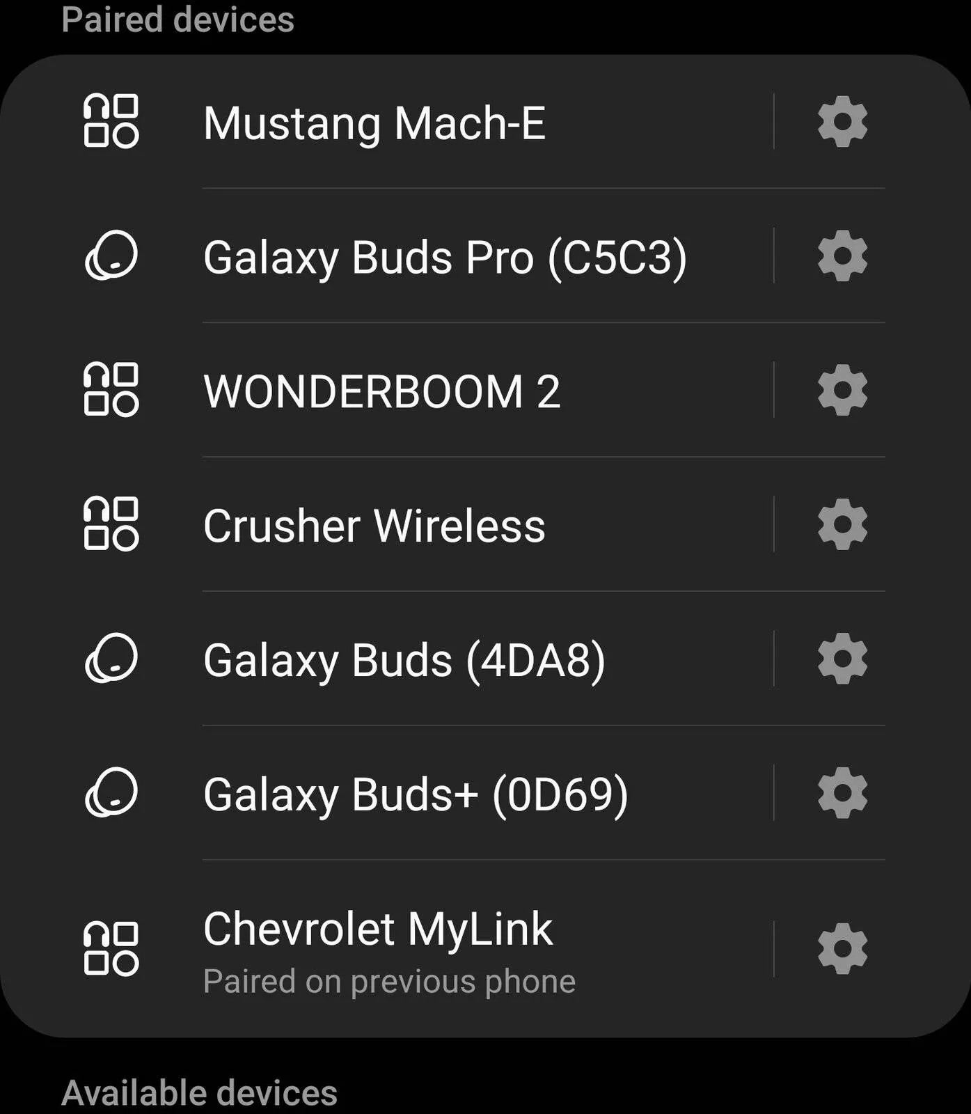 Ford Mustang Mach-E PAAK issues: What happened to the second Bluetooth connection? Screenshot_20210803-092804_Settings