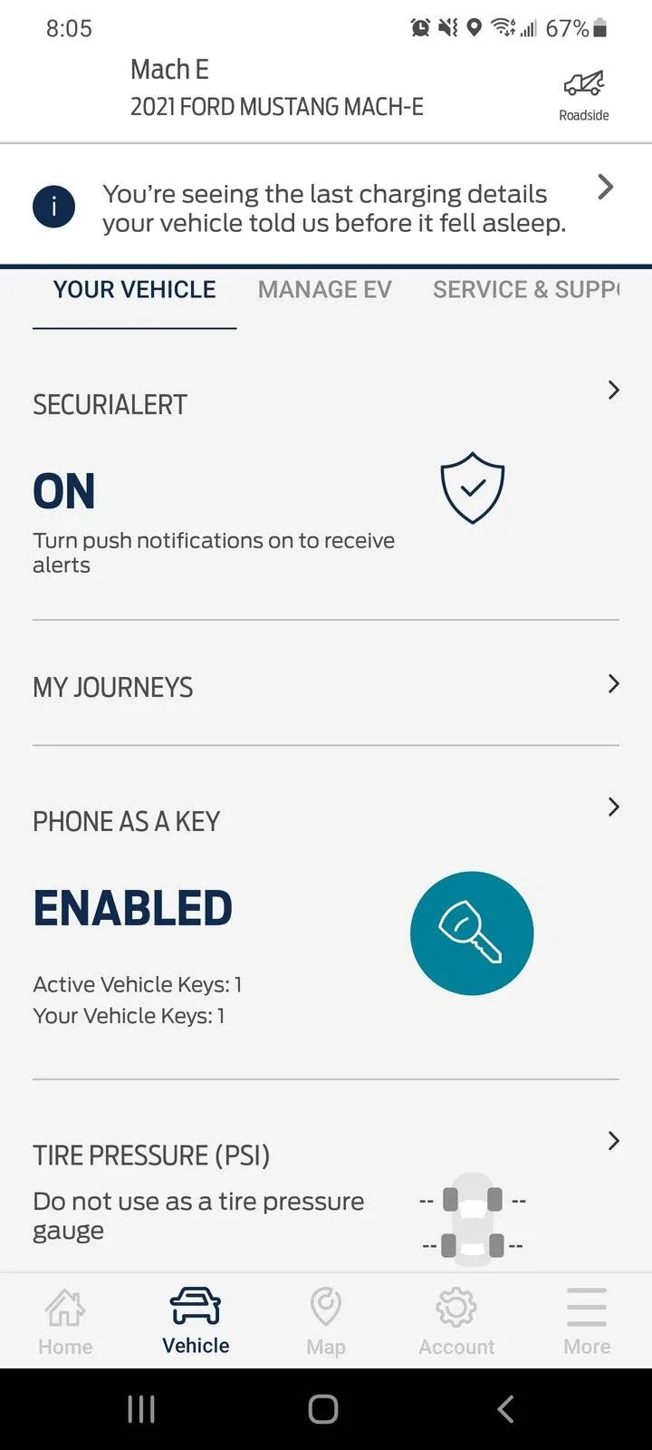 Ford Mustang Mach-E SecuriAlert NEW Feature Enabled in Latest FordPass App Update Screenshot_20210803-200555_FordPass
