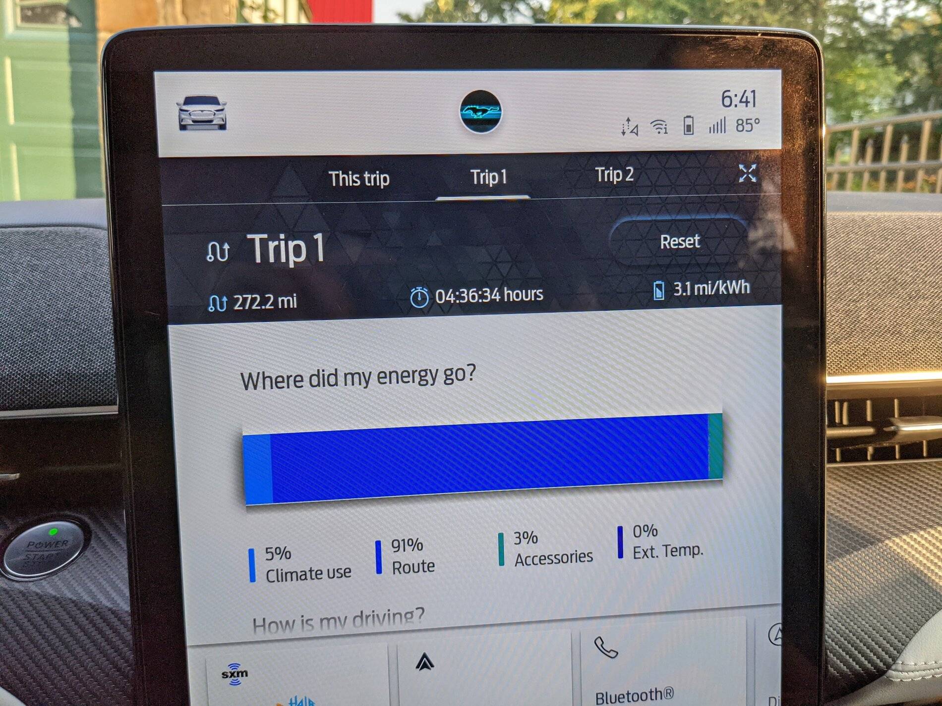 Ford Mustang Mach-E Road trip and 650 mile update PXL_20210725_224116196