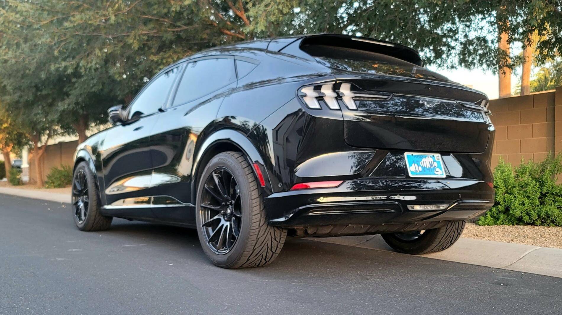 Ford Mustang Mach-E 1.5" lowering springs came in, not quite low enough yet 1628389528414