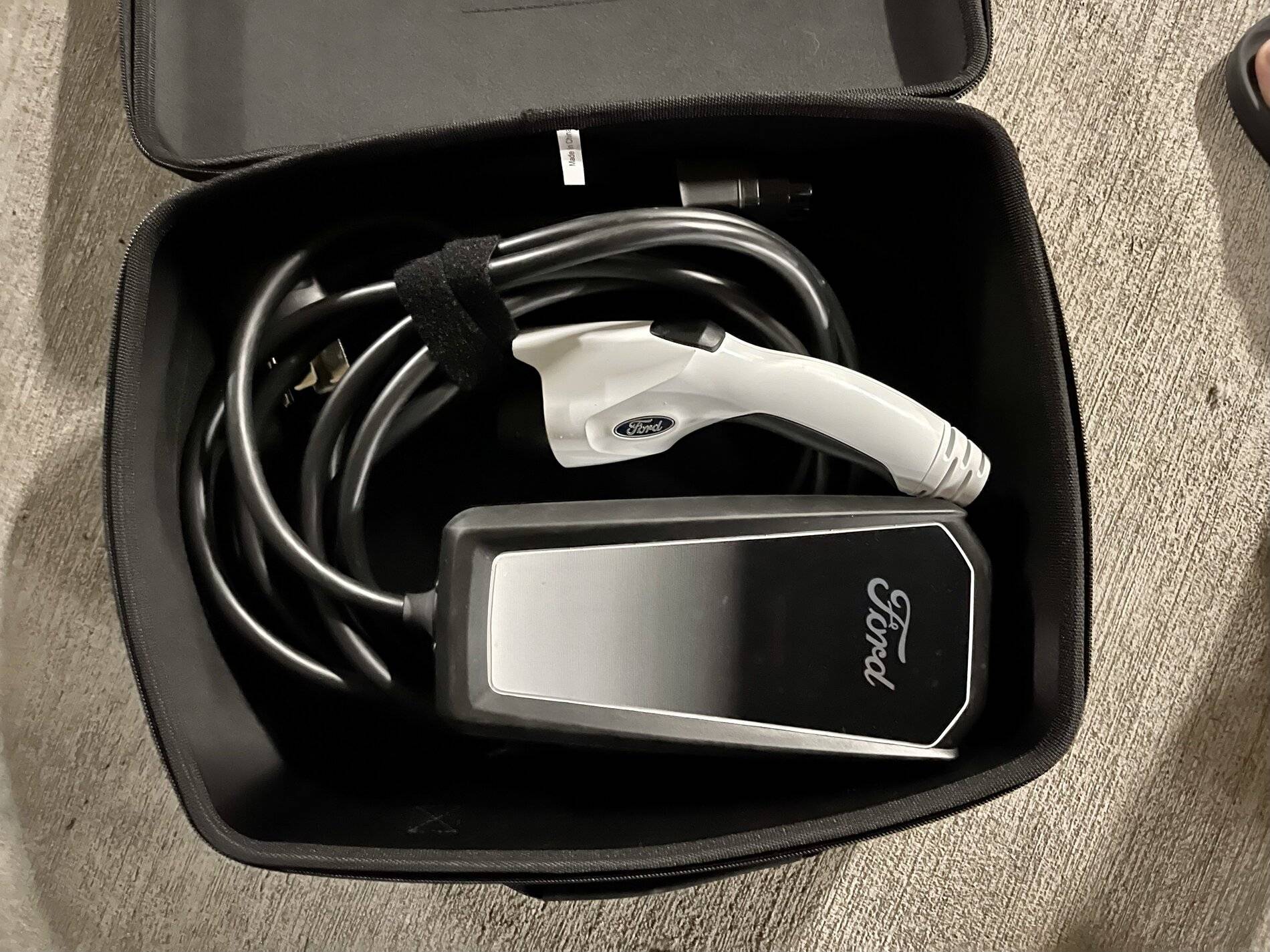 Ford Mustang Mach-E Any good travel cases for the mobile charger? 1791E031-29D1-45BA-9787-7A5CF4194759