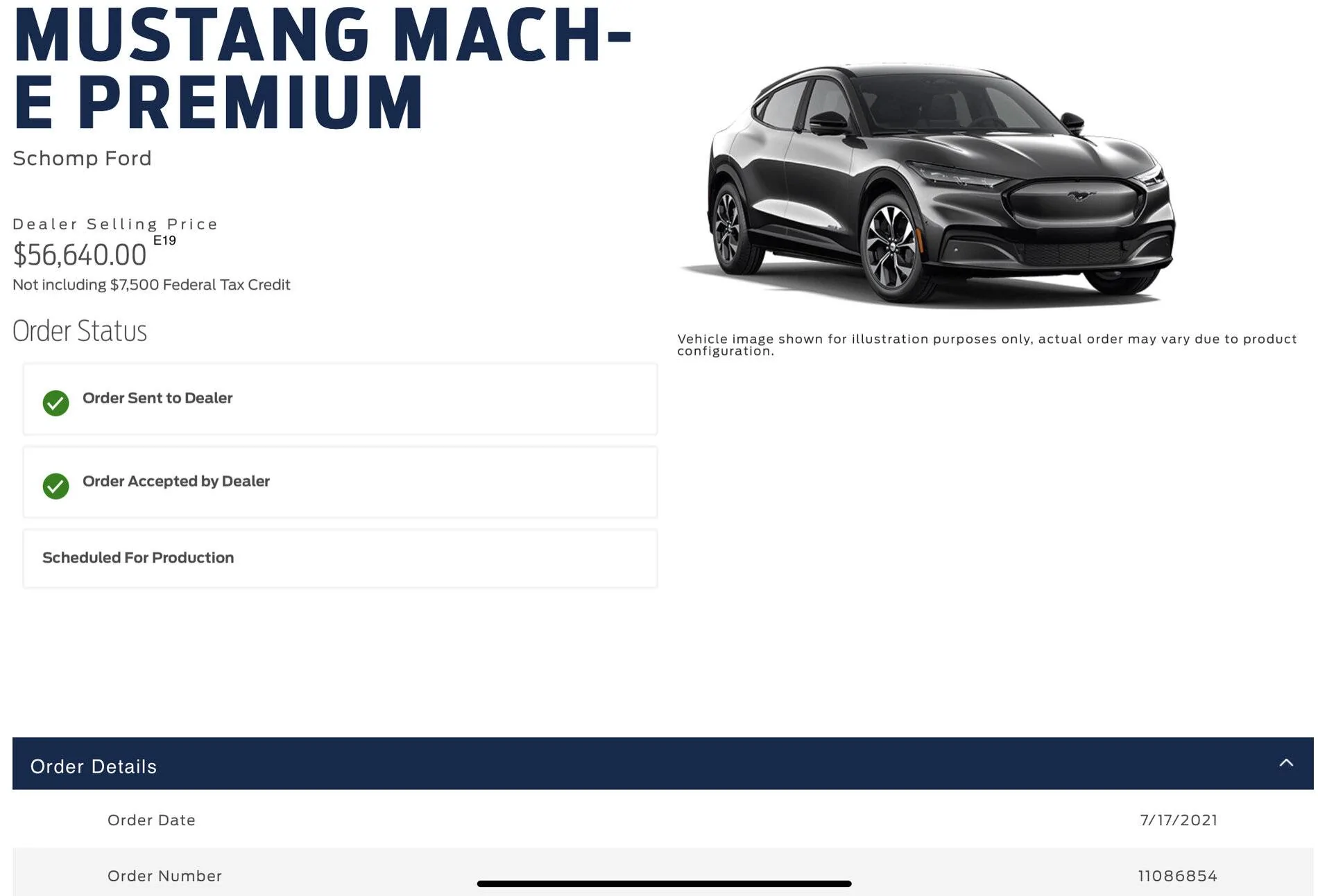 Ford Mustang Mach-E Submitted Orders Tracking List and Stats [Enter Yours] B837E57D-8C3D-4CEE-BCD2-A01D0DCED624