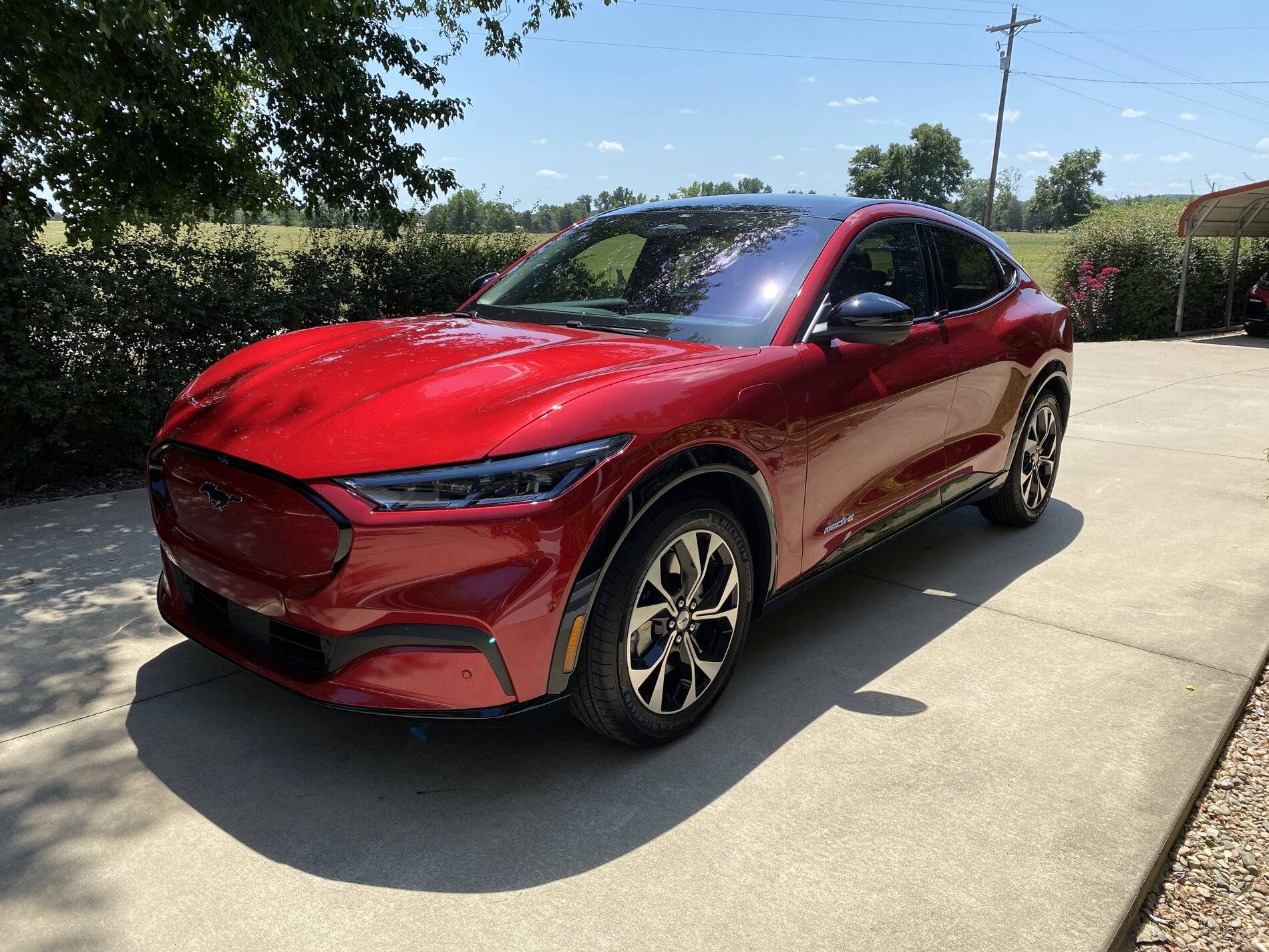 Ford Mustang Mach-E Introducing Redshift IMG-4090