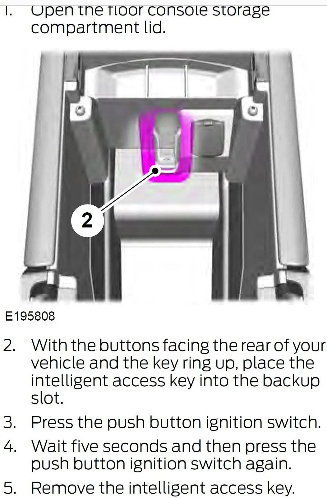 Ford Mustang Mach-E Getting a second fob programmed edge2