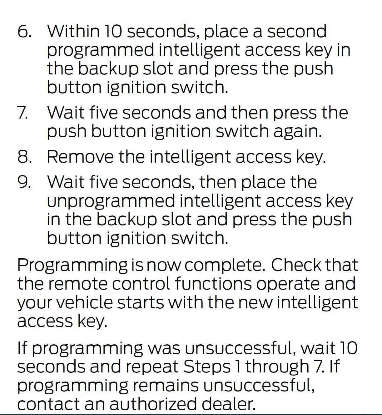 Ford Mustang Mach-E Getting a second fob programmed edge3