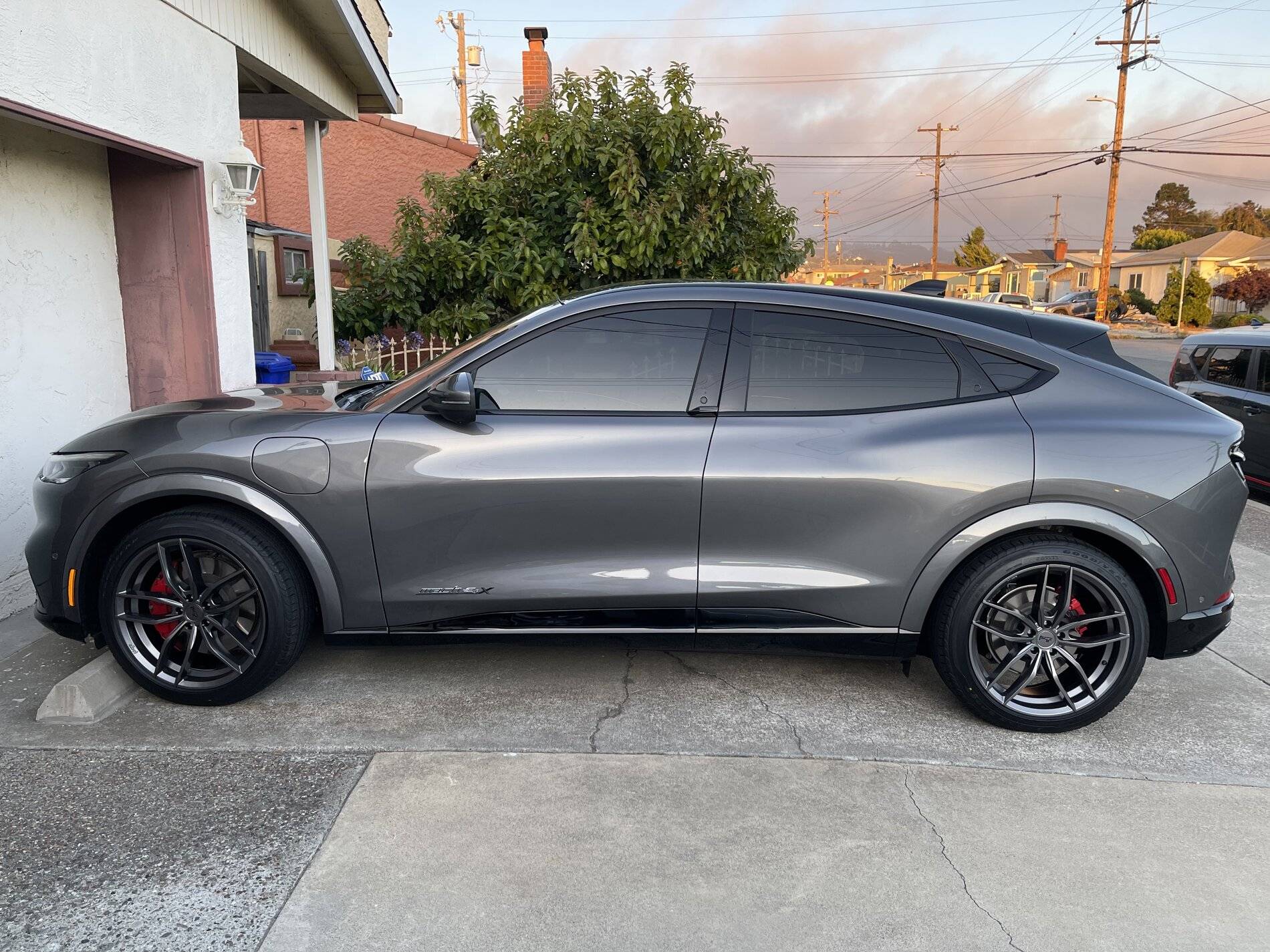 Ford Mustang Mach-E Mach-E Aftermarket wheel and tire information and pictures C1298FA2-A49E-41E6-96C7-56B772C55211