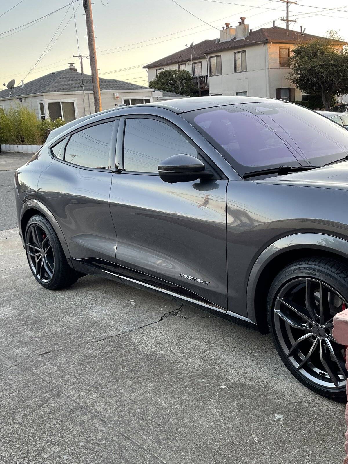 Ford Mustang Mach-E Mach-E Aftermarket wheel and tire information and pictures ED294E98-8334-45DD-A0C7-BBE917096EB9