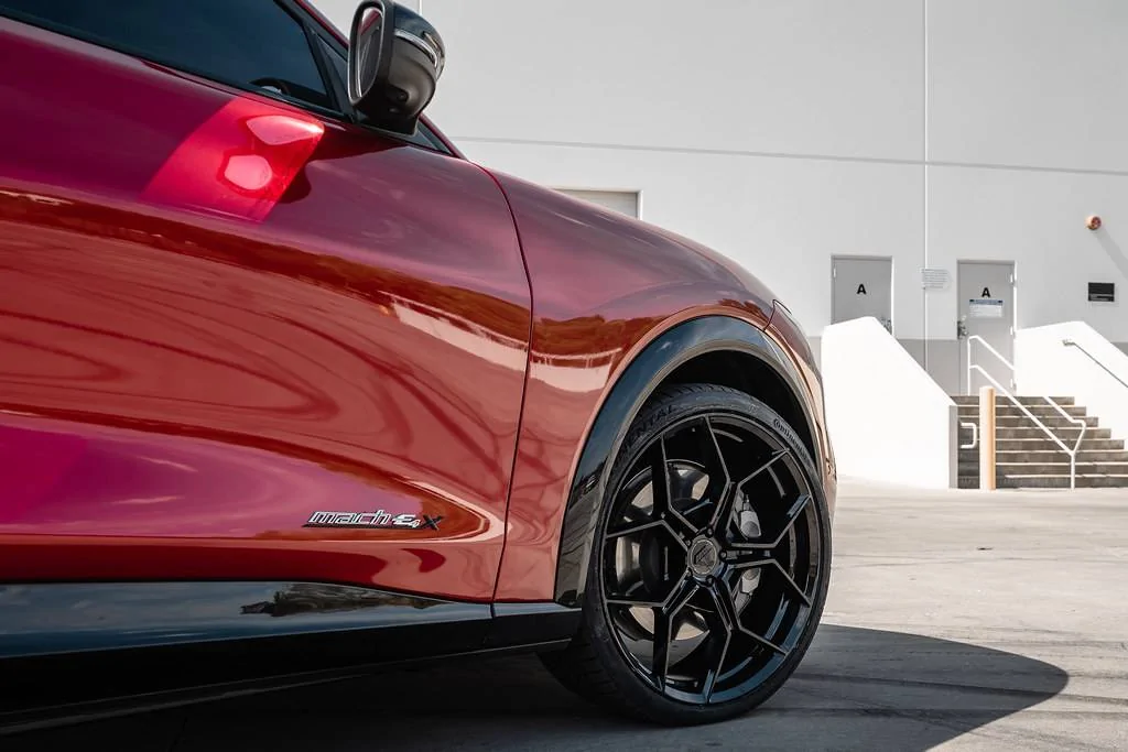 Ford Mustang Mach-E 2021 Ford Mustang Mach-E on BDF25 Gloss Black Wheels 51262399368_0b440ee433_