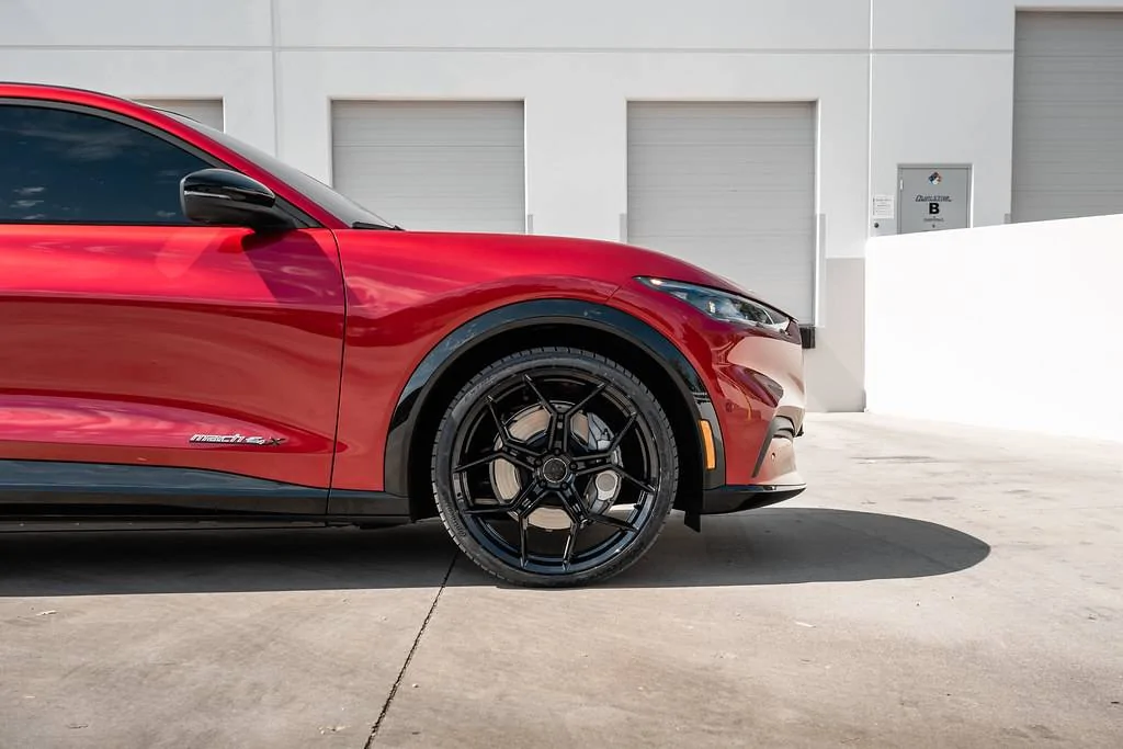 Ford Mustang Mach-E 2021 Ford Mustang Mach-E on BDF25 Gloss Black Wheels 51262399048_47c5f5d734_