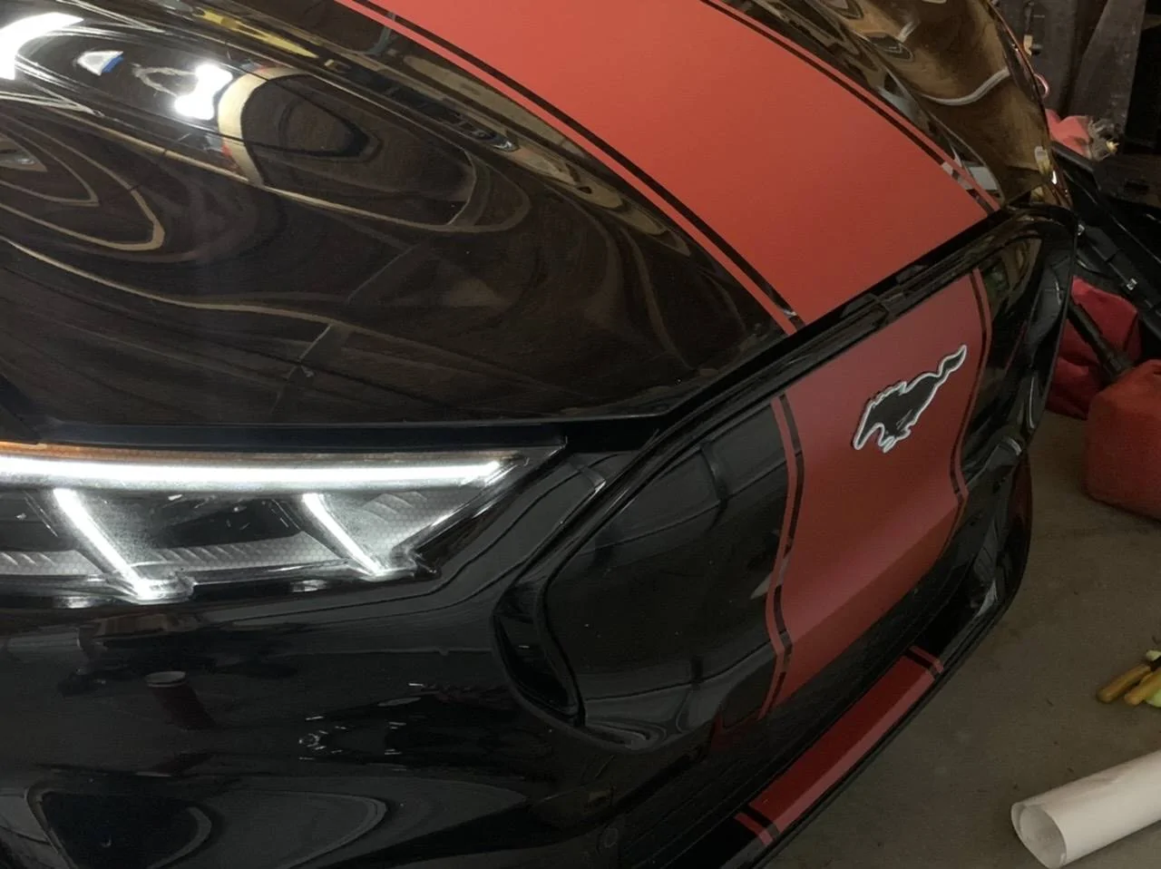 Ford Mustang Mach-E Illuminated pony Proof of concept. DA2A0FF3-0657-4837-ADB2-F693C8AC8E27