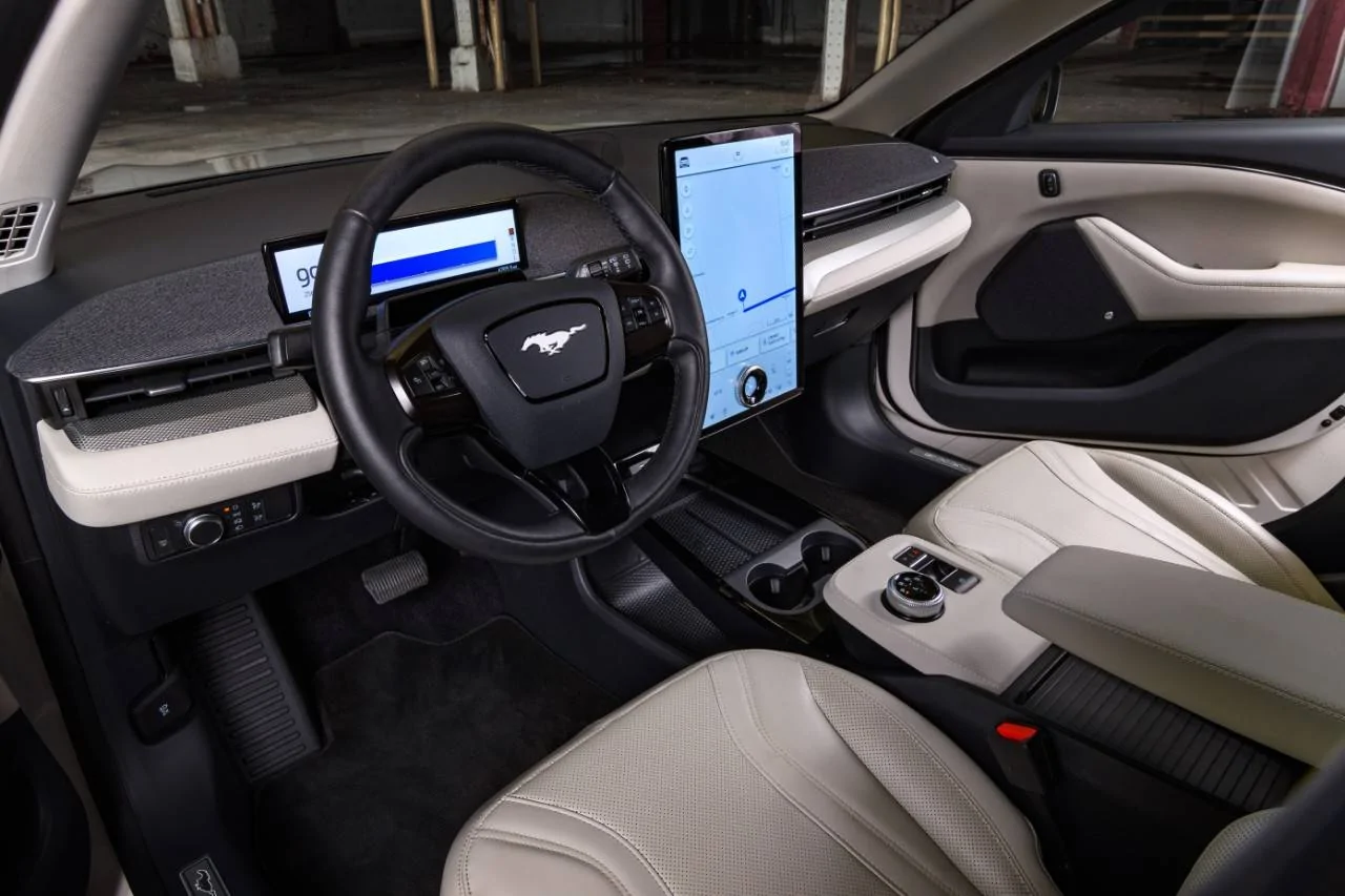 Ford Mustang Mach-E 2022 Mach-E "Ice White Edition" appearance package coming Fall 2021 2022 Mustang Mach-E Ice White Appearance Package_02