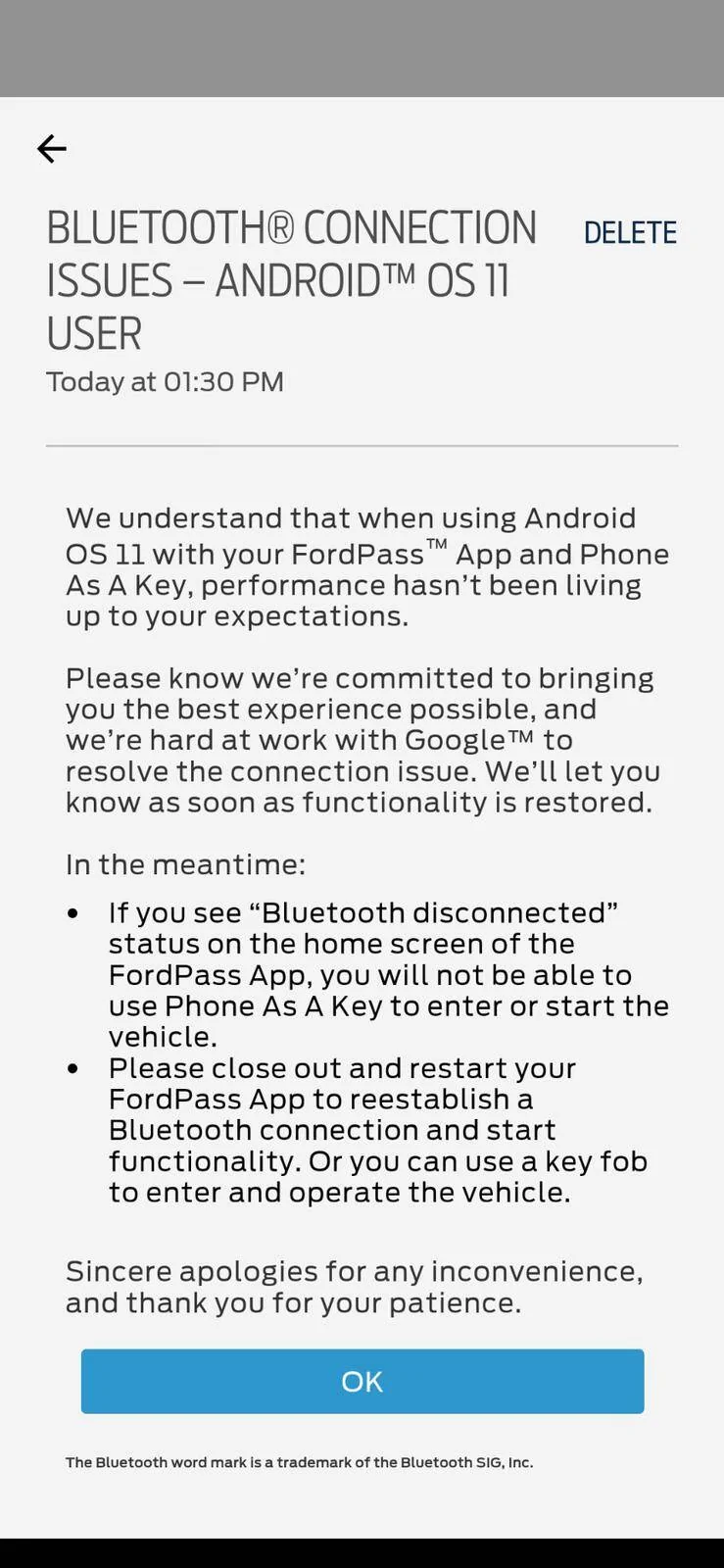 Ford Mustang Mach-E FordPass Version 3.28.0 Rolling out Screenshot (Aug 19, 2021 4_37_47 PM) - Copy