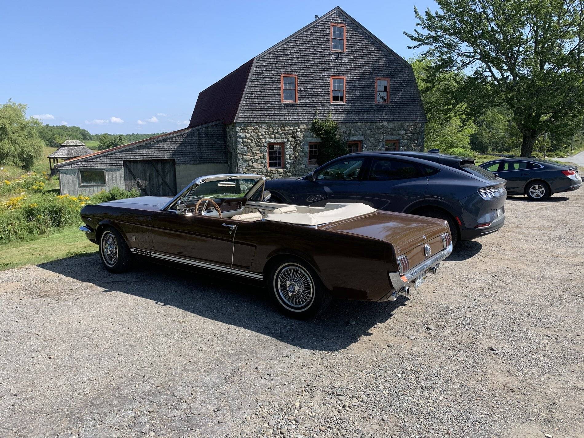 Ford Mustang Mach-E Then and now. 75775ABD-FFE4-4FCE-B021-26AD726E7671