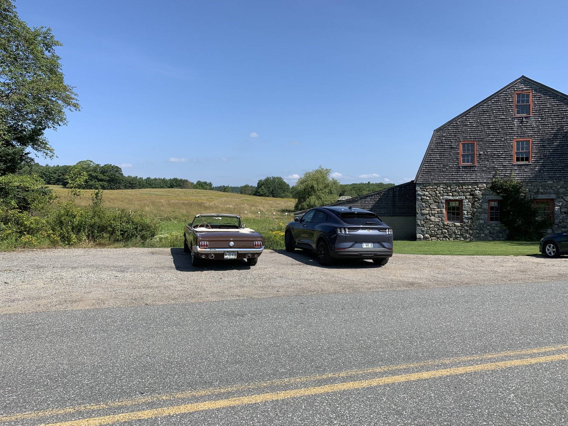 Ford Mustang Mach-E Then and now. 28881AF7-4C82-4337-8D90-64CF70DAD8EC
