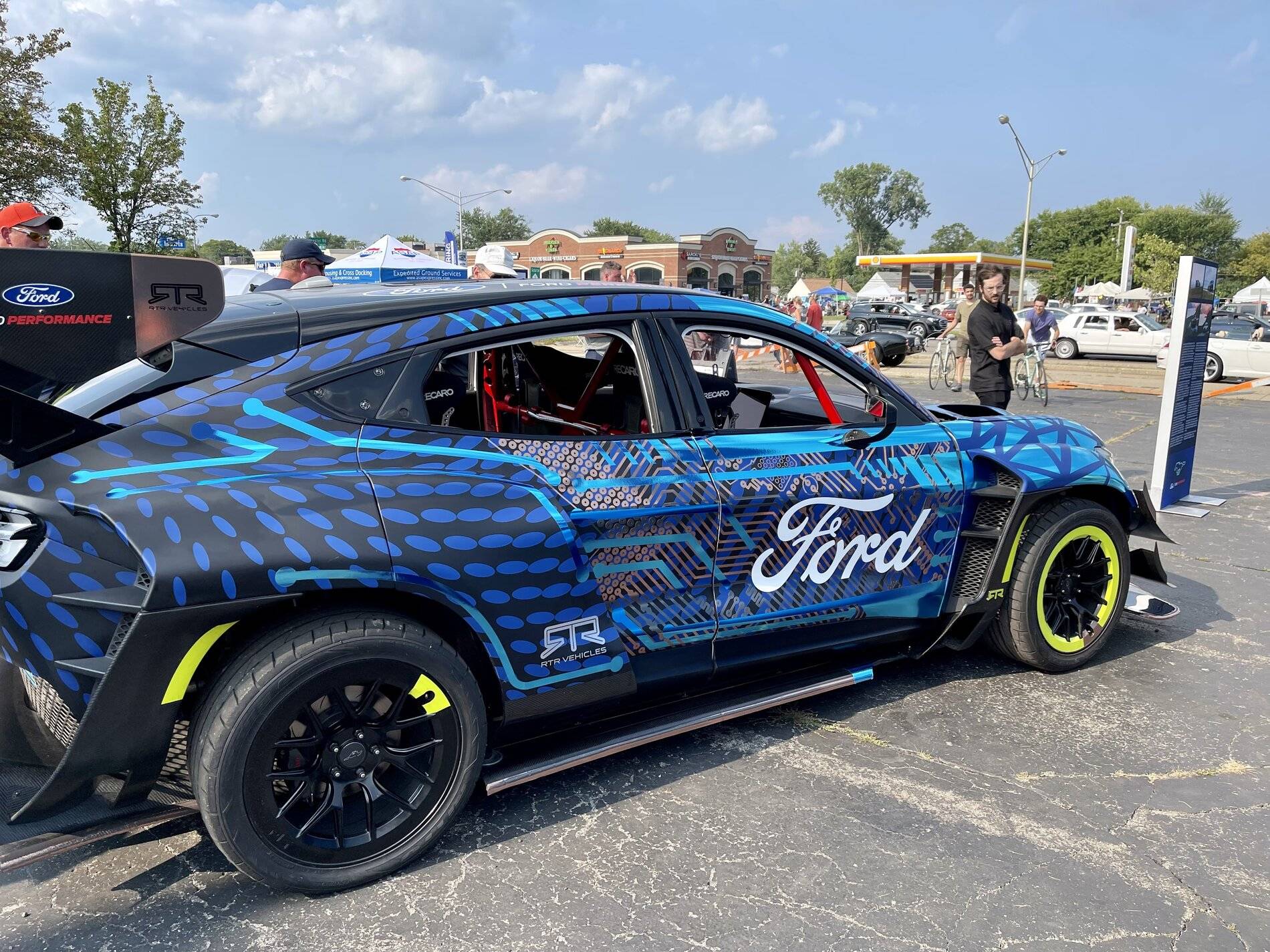 Ford Mustang Mach-E Pics of Mach-E GT at Woodward Dreamcruise including first live look at Dark Matter Gray! F634F563-AF9D-41BD-BC1B-48BB39A0F386