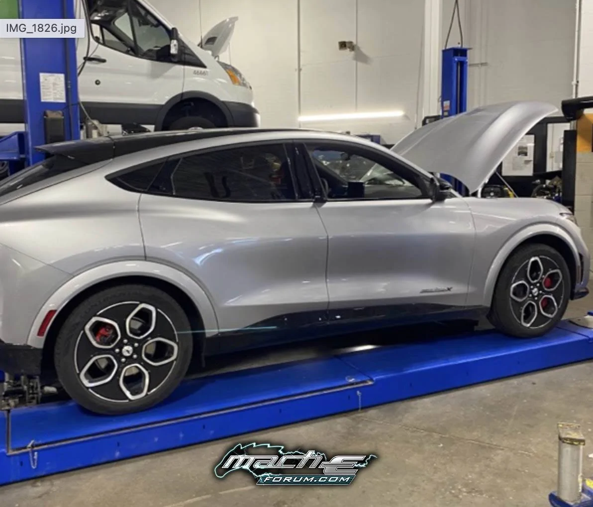 Ford Mustang Mach-E Iconic Silver Mach-E GT delivery! Iconic Silver Mach-E GT delivery 3