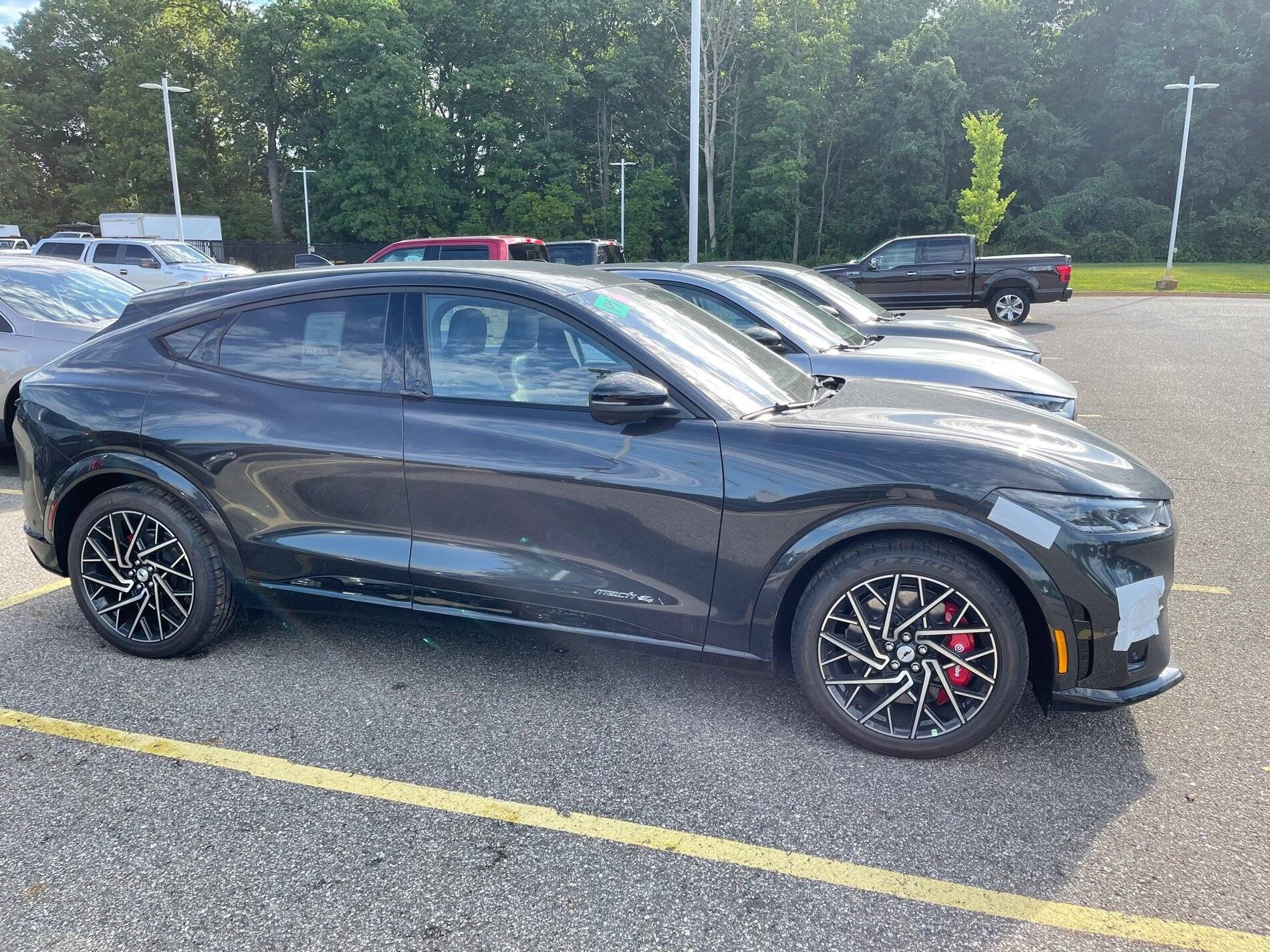 Ford Mustang Mach-E Dark Matter Gray with Space Gray interior IMG_4014