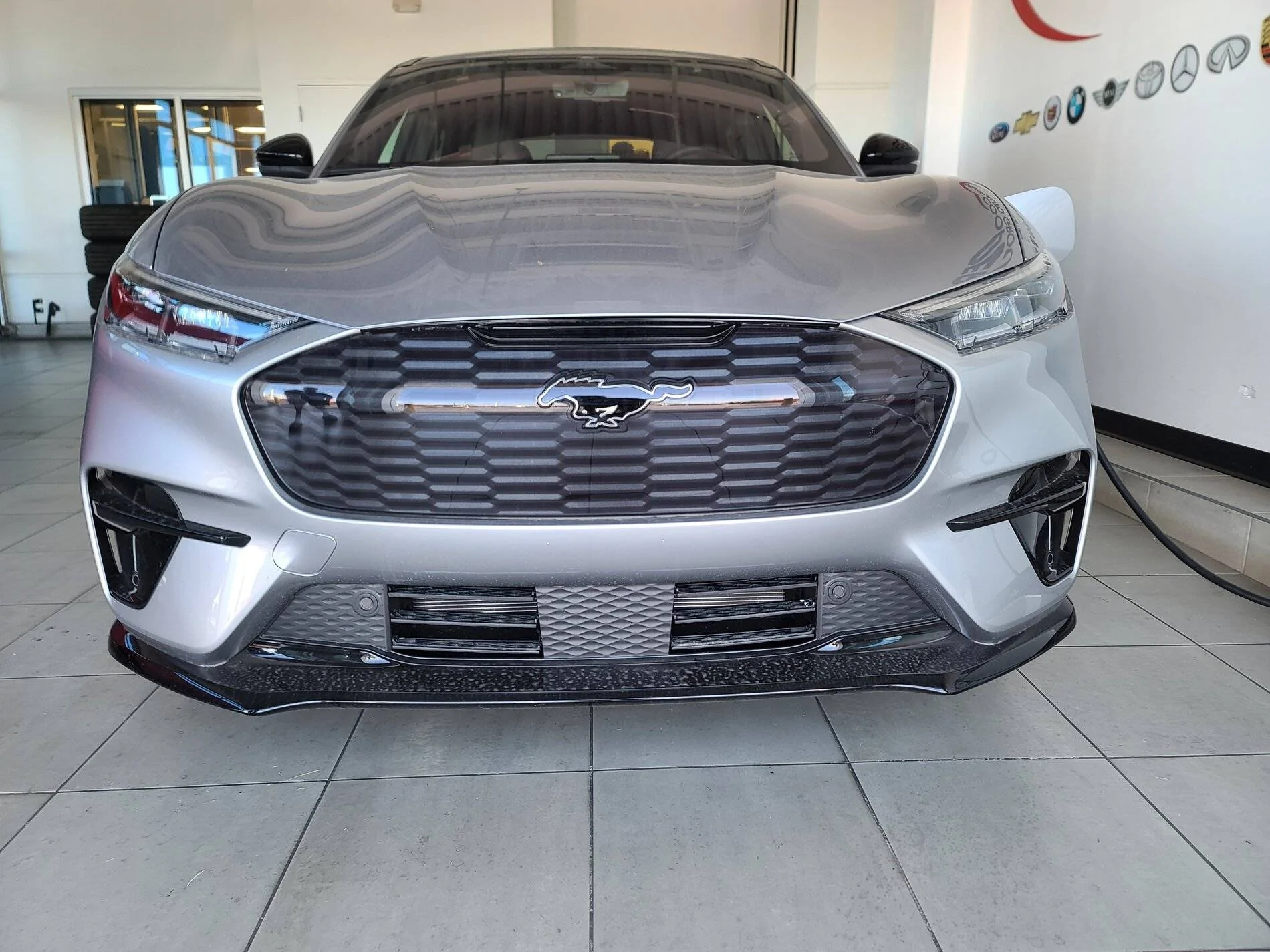 Ford Mustang Mach-E Iconic Silver Mach-E GT delivery! 20210825_171723