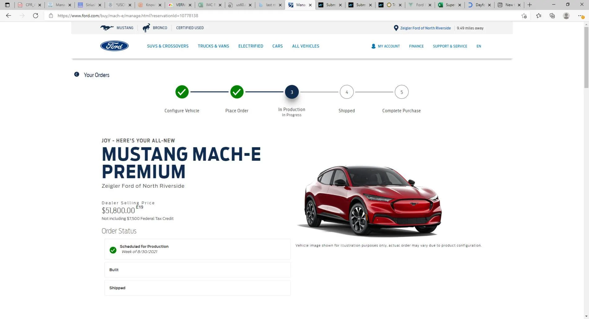 Ford Mustang Mach-E Submitted Orders Tracking List and Stats [Enter Yours] 1630013905670