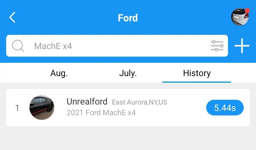 Ford Mustang Mach-E My GT Performance Edition (GTPE) first track launch with videos, timeslip! 0-60 in 4.12s, 1/4 mile in 12.657 @ 100.02 mph Screenshot_20210831-095715_dragy