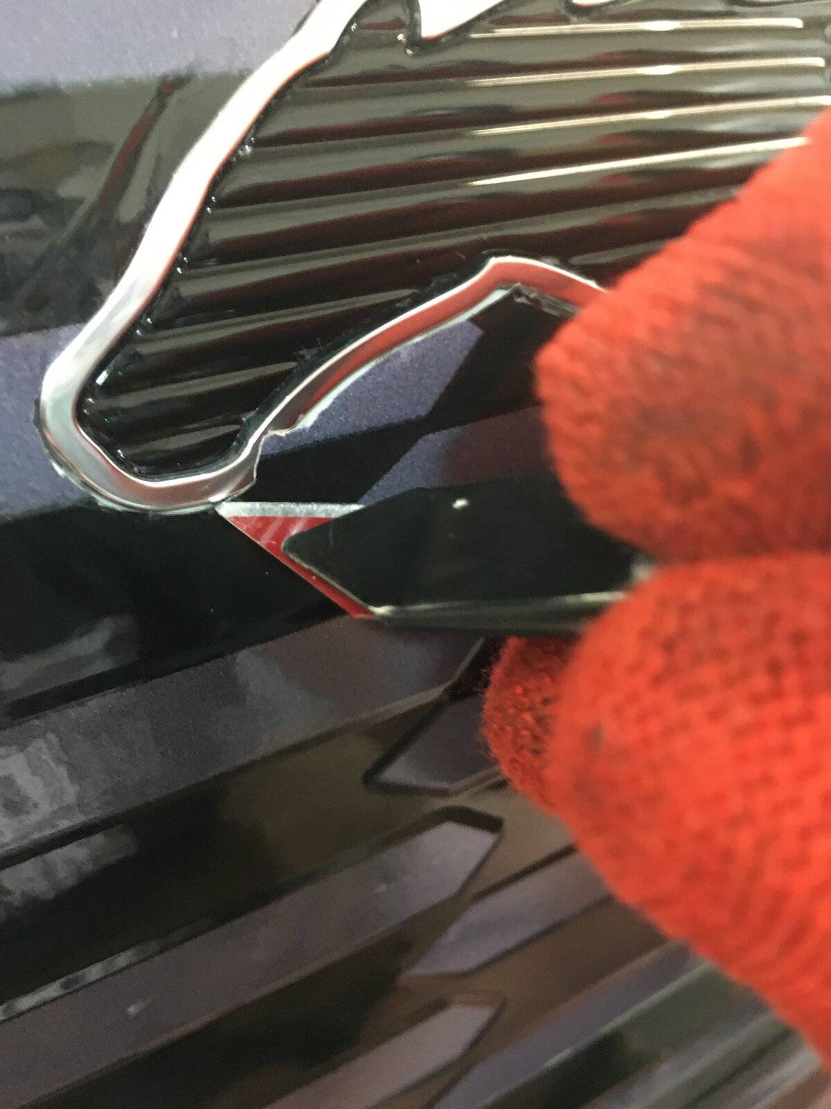 Ford Mustang Mach-E Grille Vinyl Wrapped - Before & After IMG_3280.JPG
