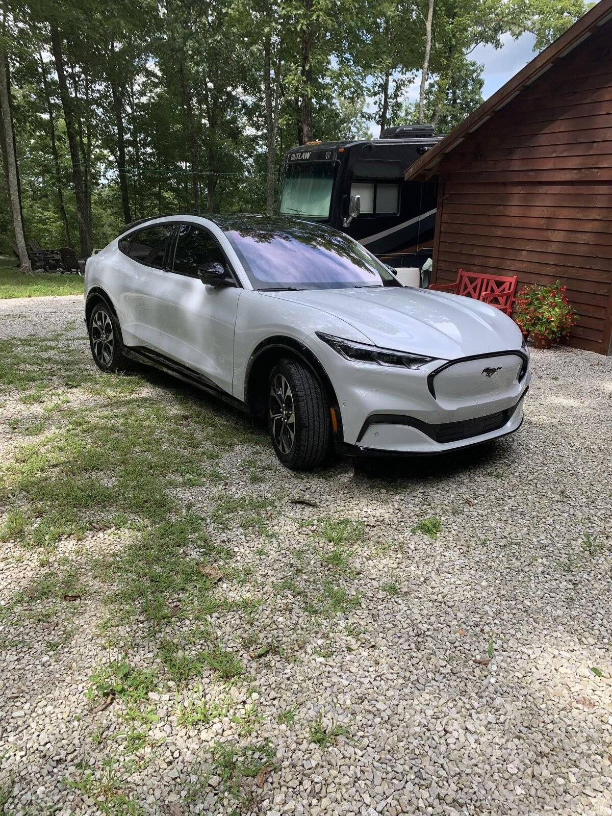 Ford Mustang Mach-E UPDATE:  Space White E4X after PPF and Ceramic IMG_2019