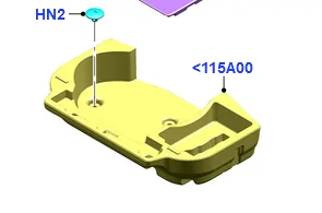 Ford Mustang Mach-E Pick up extra cargo space by removing styrofoam shipping carrier under the floor of the cargo area 1631082864475