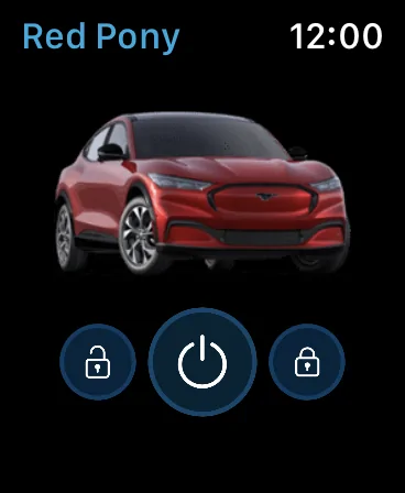 Ford Mustang Mach-E FordPass 3.30.0 released Ford on Apple Watch