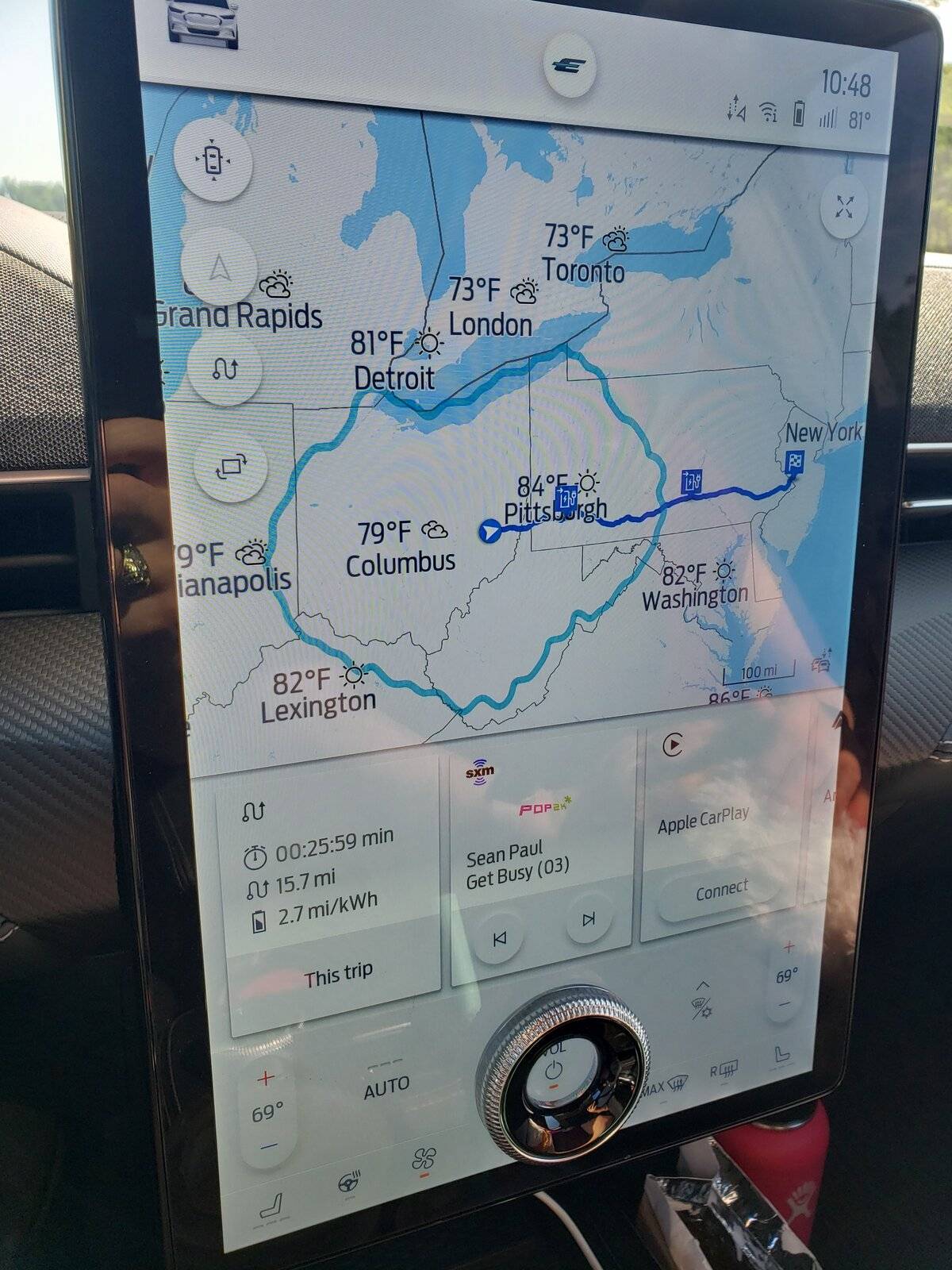 Ford Mustang Mach-E 2000 Mile Road Trip:  Charging and Efficiency of the Mach-E 20210828_104854